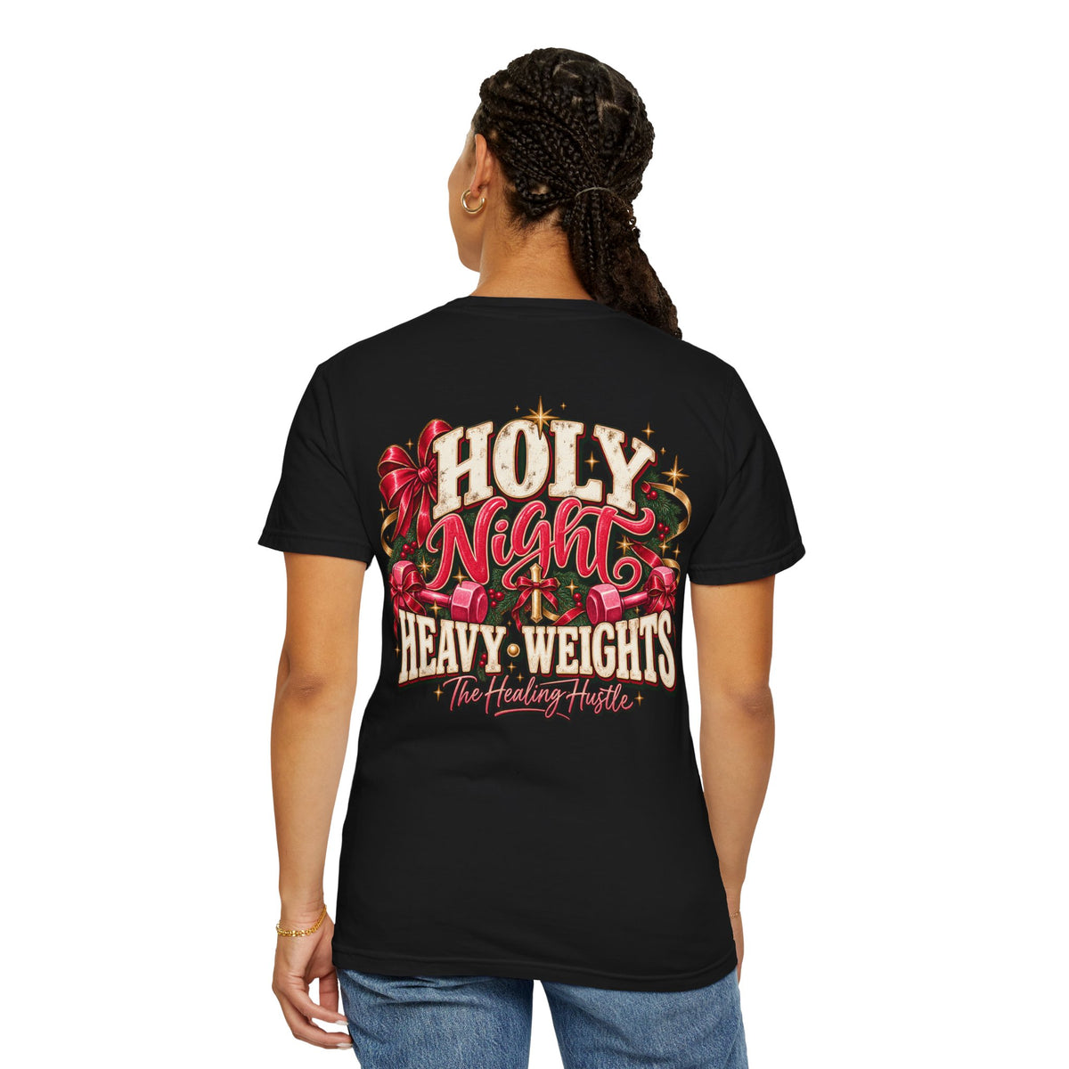 Holy Night Heavyweights Christmas T-Shirt