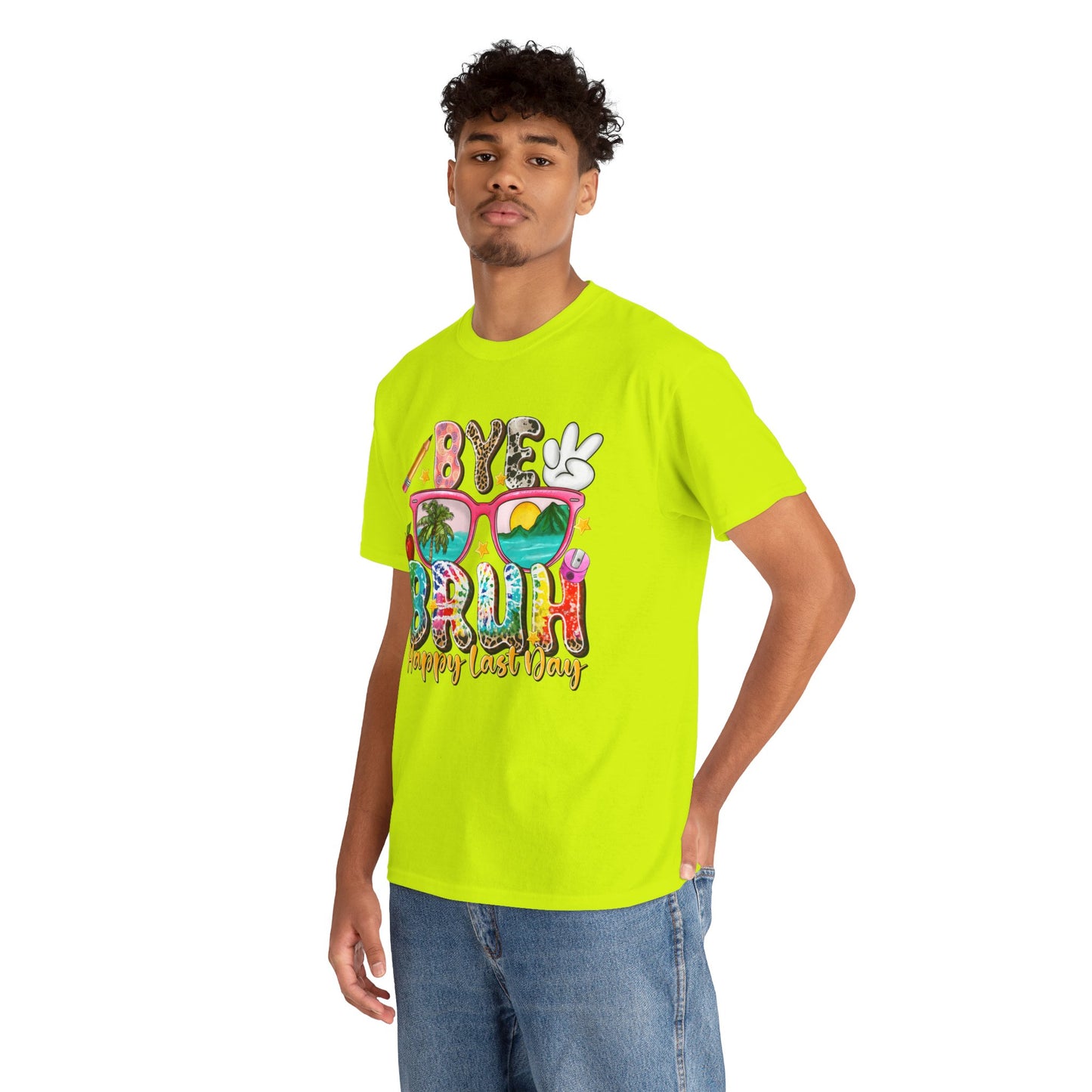 Bye Beach T-Shirt — Happy Last Day Vacation Tee