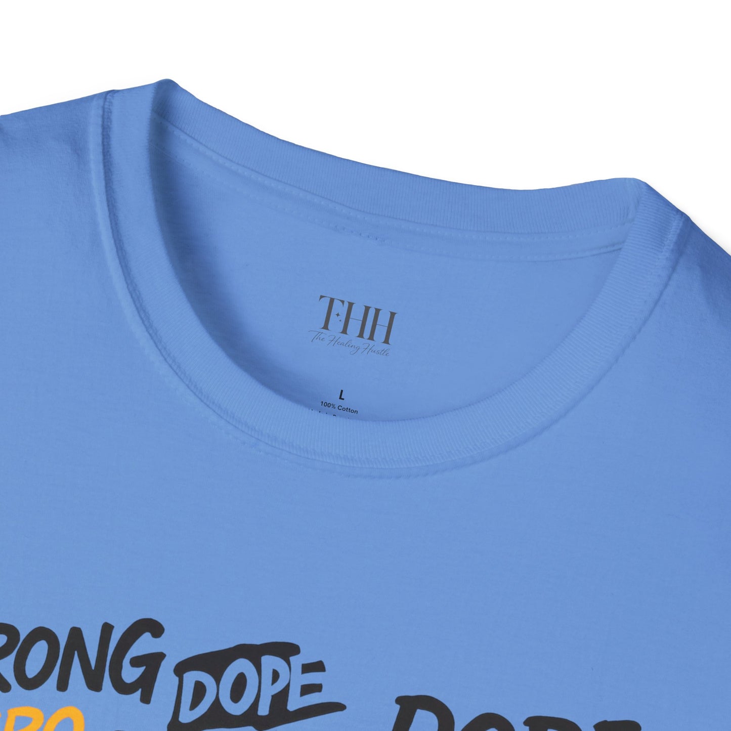 Dad Crown Graphic T-Shirt — "DAD" Comic Style: Strong, Provider, Leader & Man of God