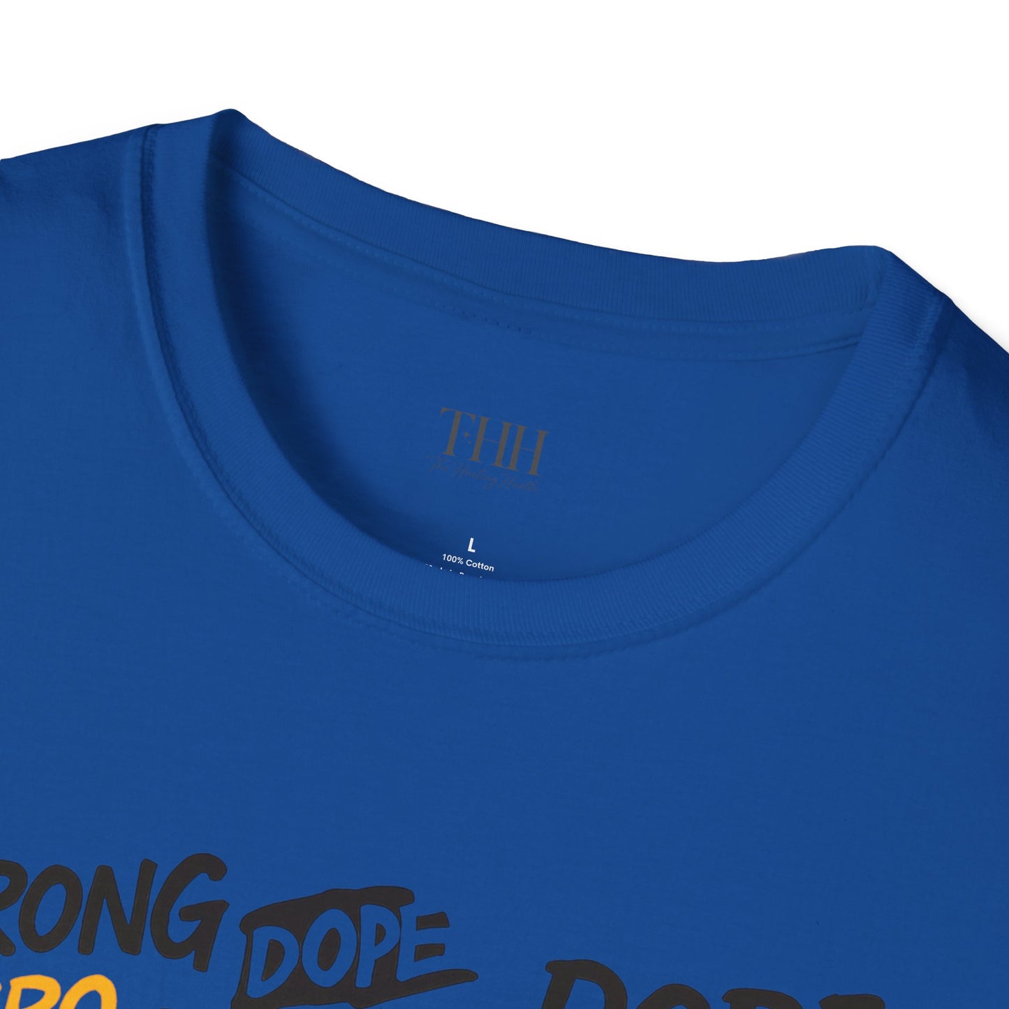 Dad Crown Graphic T-Shirt — "DAD" Comic Style: Strong, Provider, Leader & Man of God