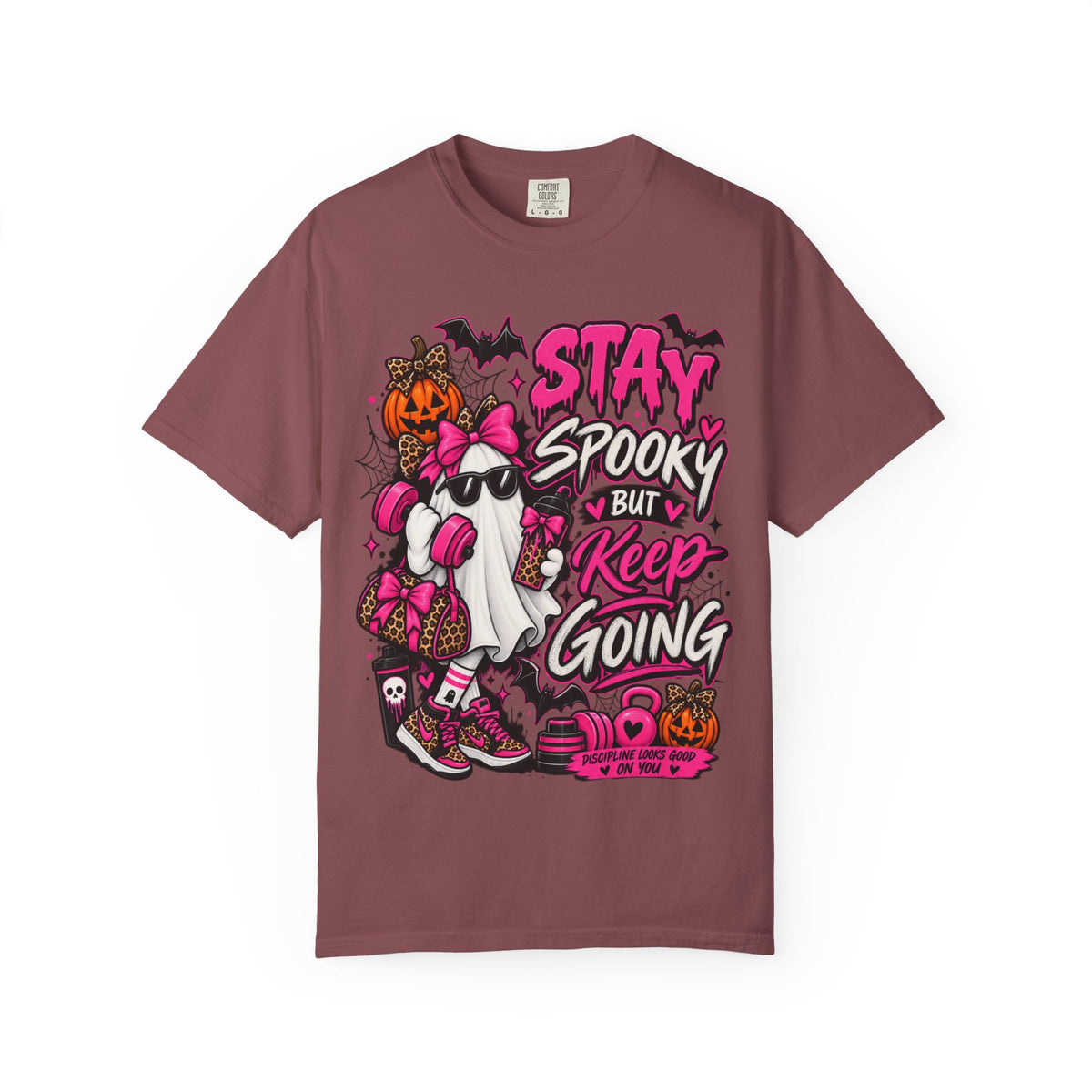 Stay Spooky But Keep Going Graphic T-Shirt