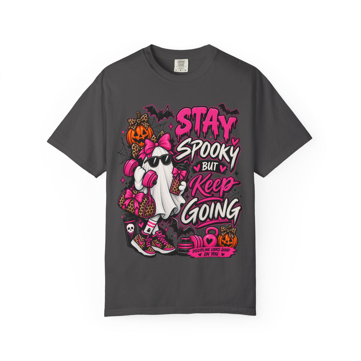 Stay Spooky But Keep Going Graphic T-Shirt