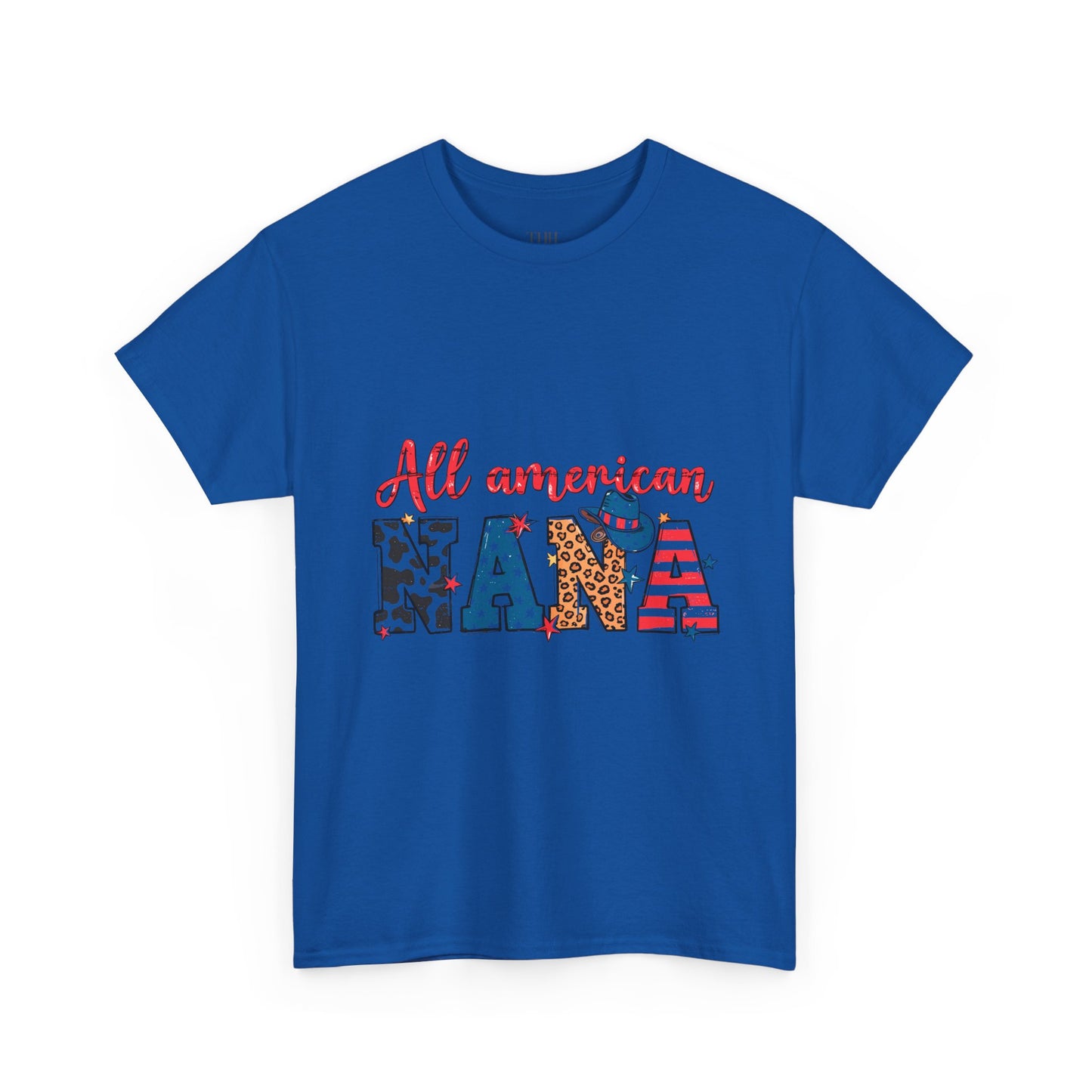 All American Nana T-Shirt — Patriotic Grandma Tee (Fourth of July Gift)