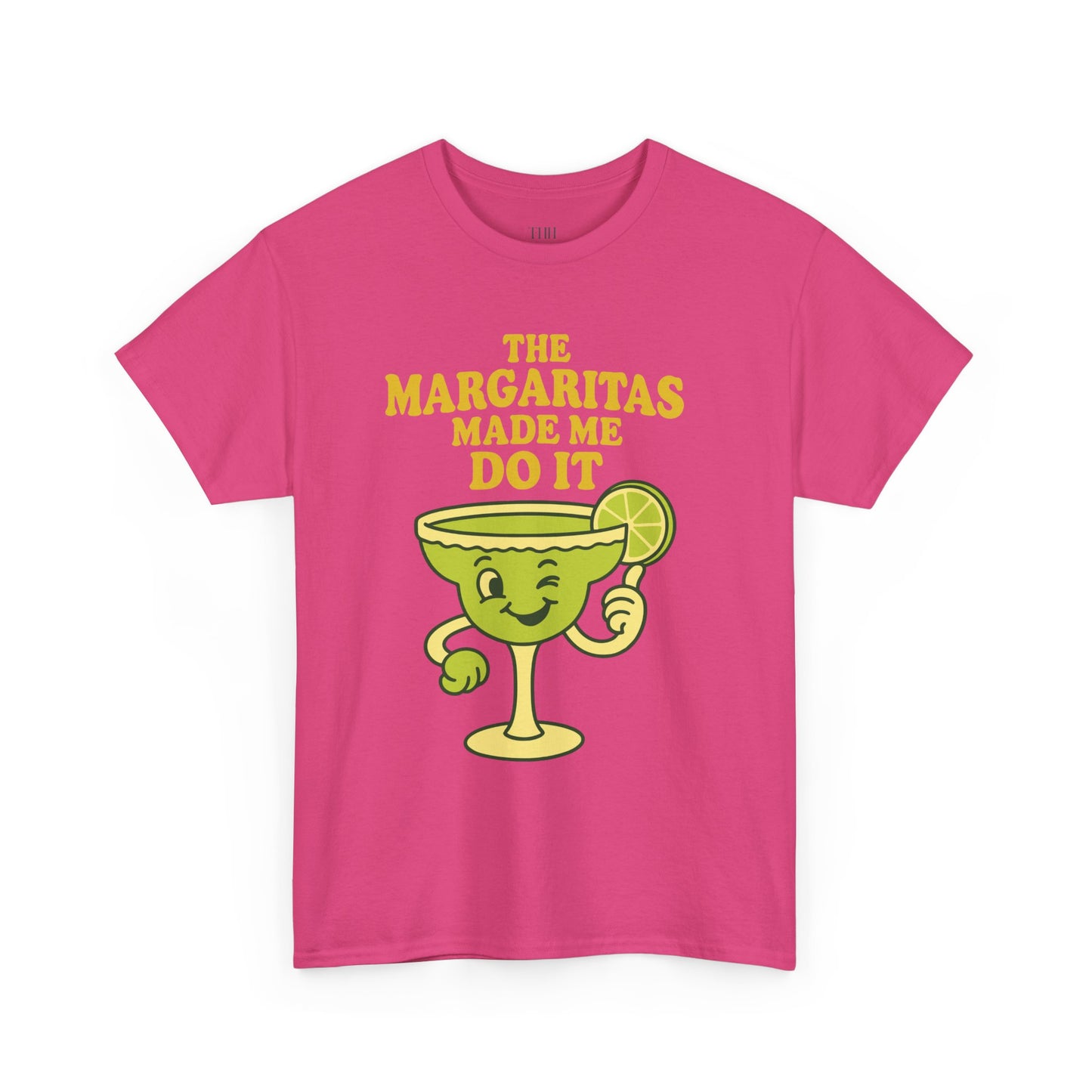 Margarita Graphic Tee — "The Margaritas Made Me Do It" Funny Cocktail Shirt