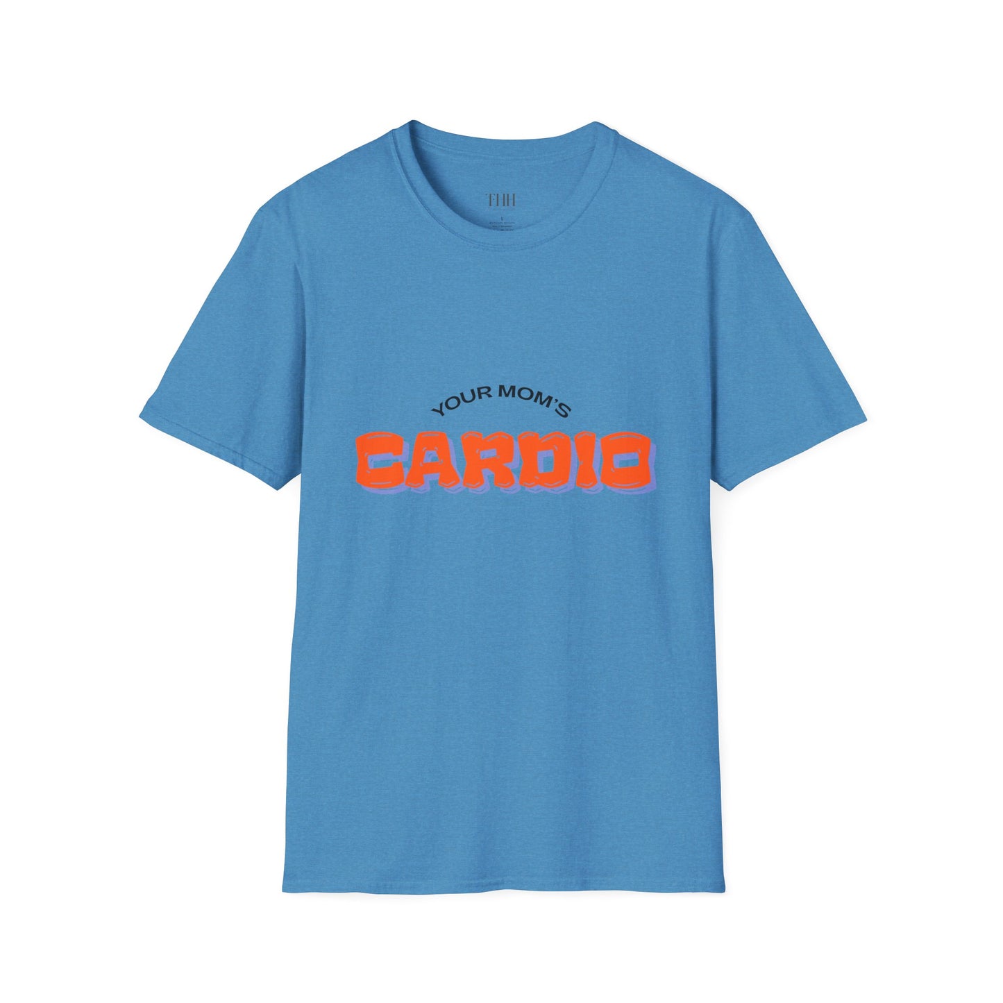 T‑Shirt — "Your Mom's Cardio" Funny Gym Tee