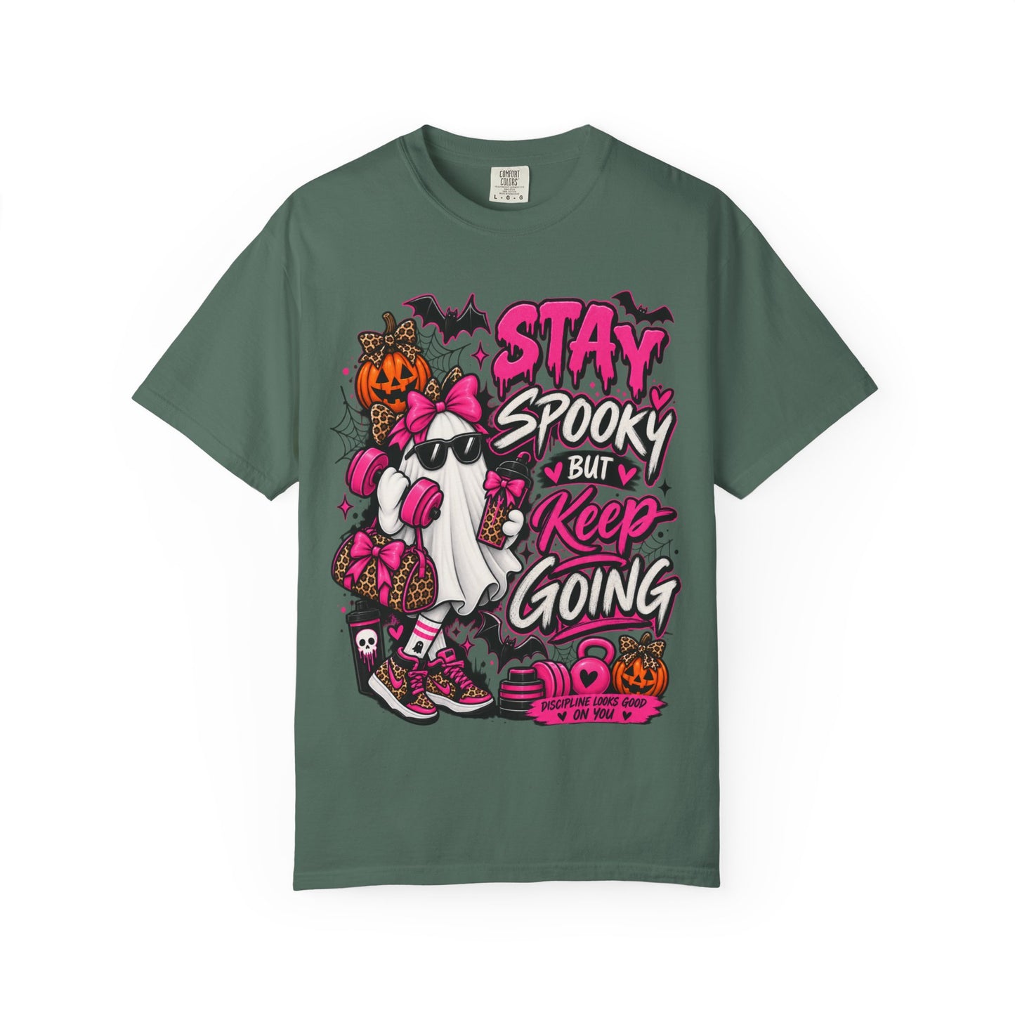 Stay Spooky But Keep Going Graphic T-Shirt