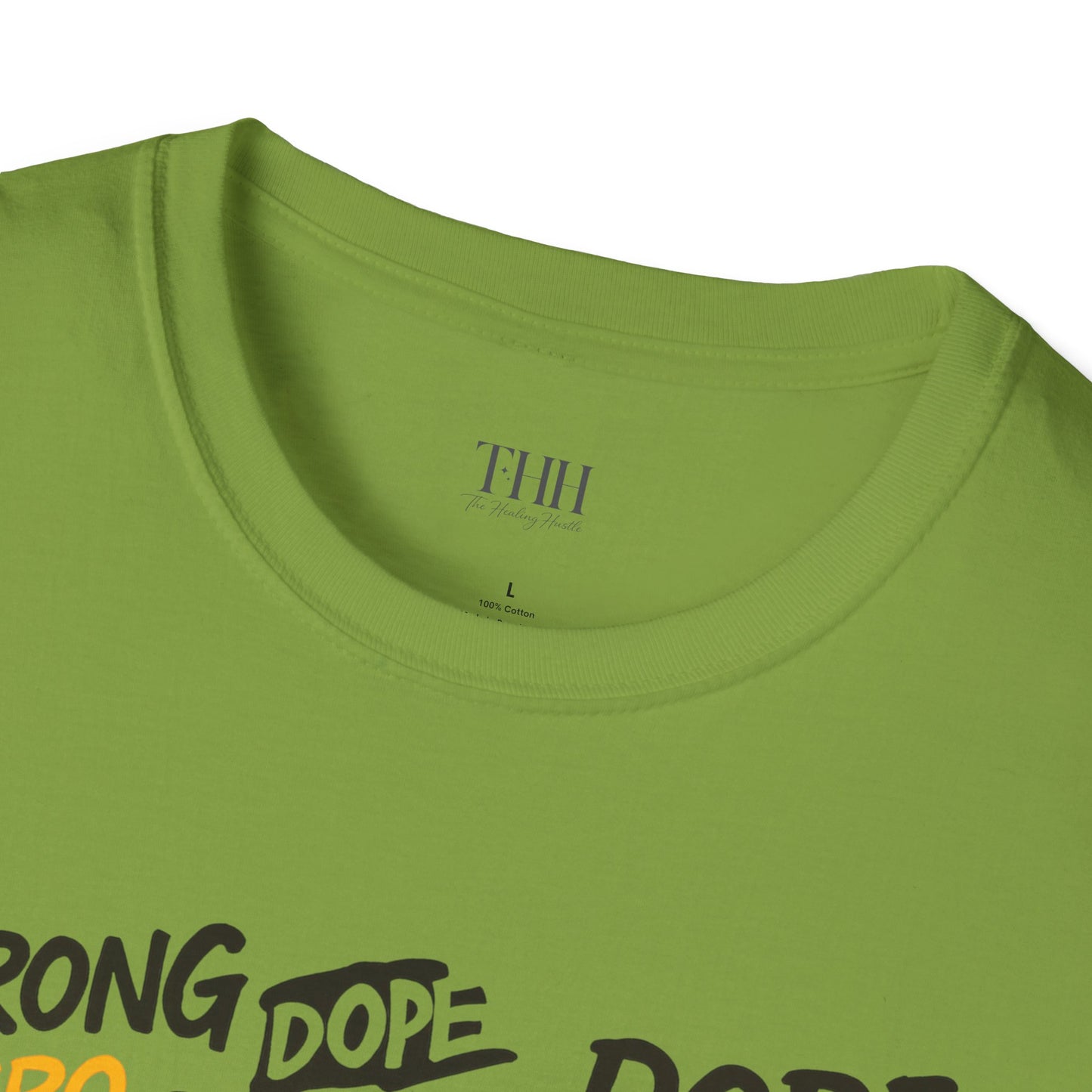 Dad Crown Graphic T-Shirt — "DAD" Comic Style: Strong, Provider, Leader & Man of God