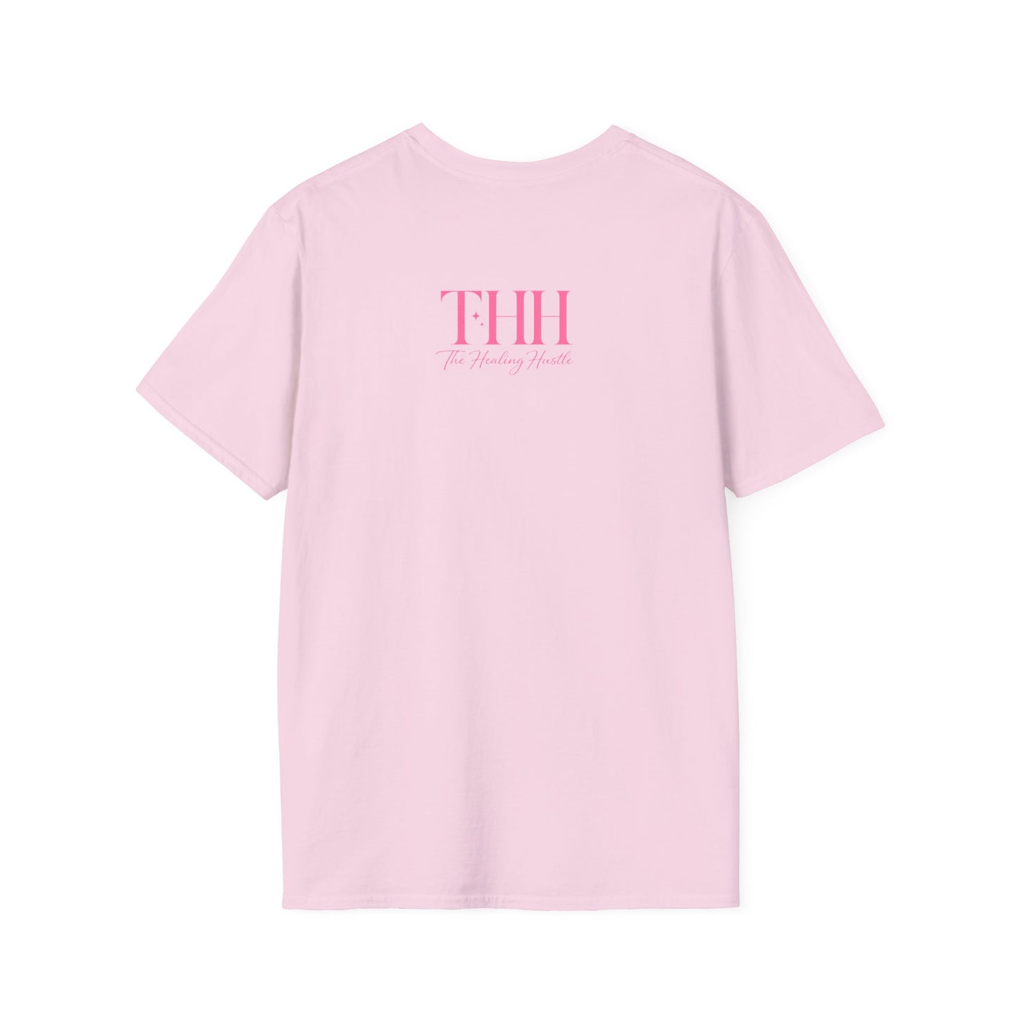 Muscle Mommy T-Shirt — Cute Fitness Mom Tee (Pastel Pink & Teal)