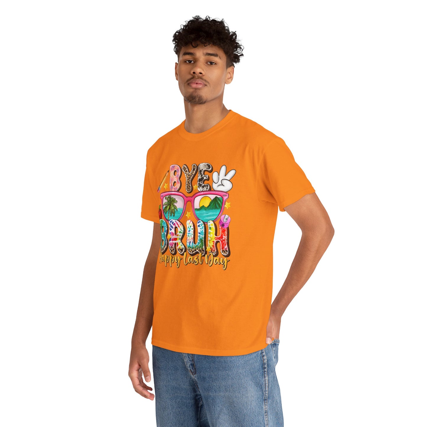 Bye Beach T-Shirt — Happy Last Day Vacation Tee