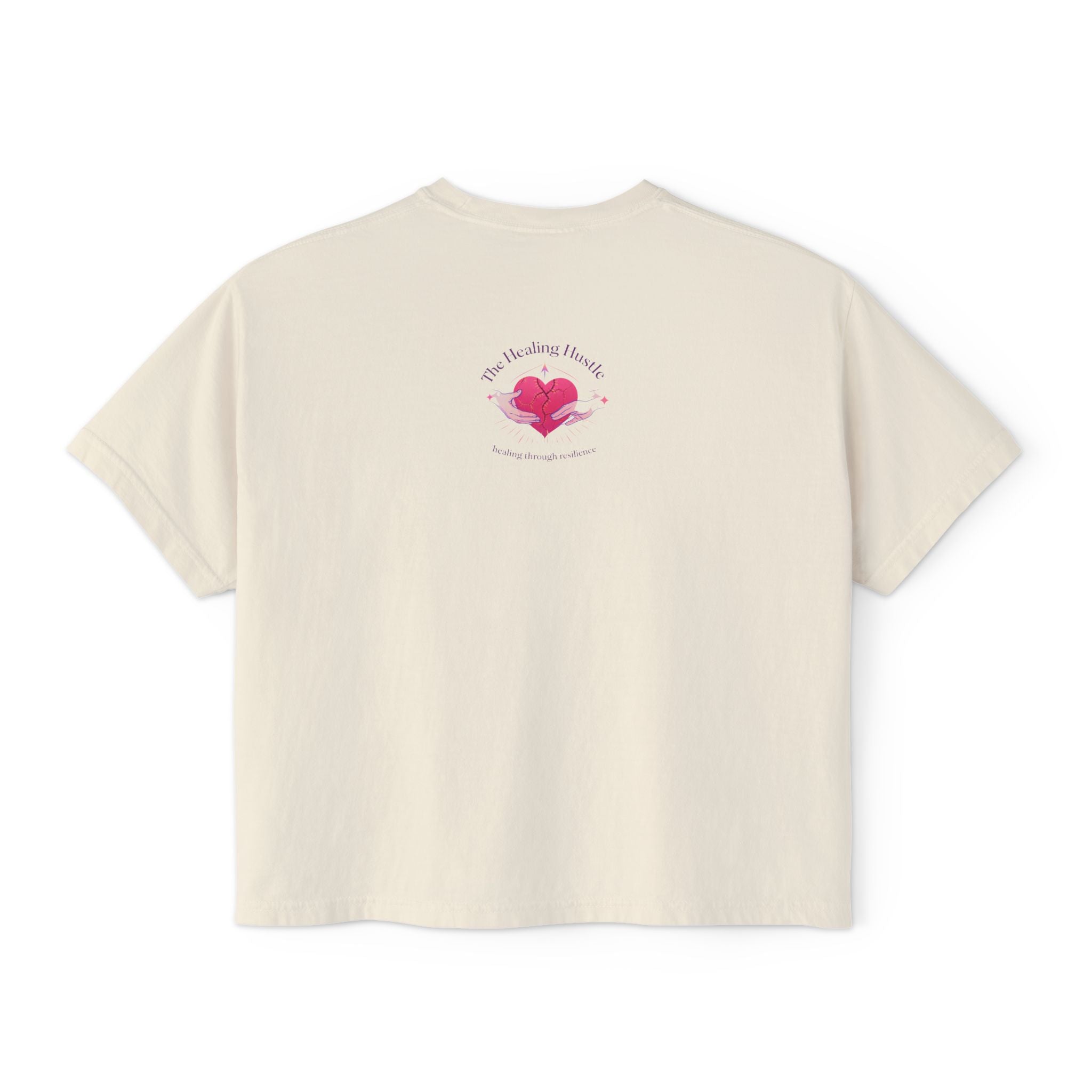 Built Not Bought Women's Boxy Tee — Strength Training Workout Shirt