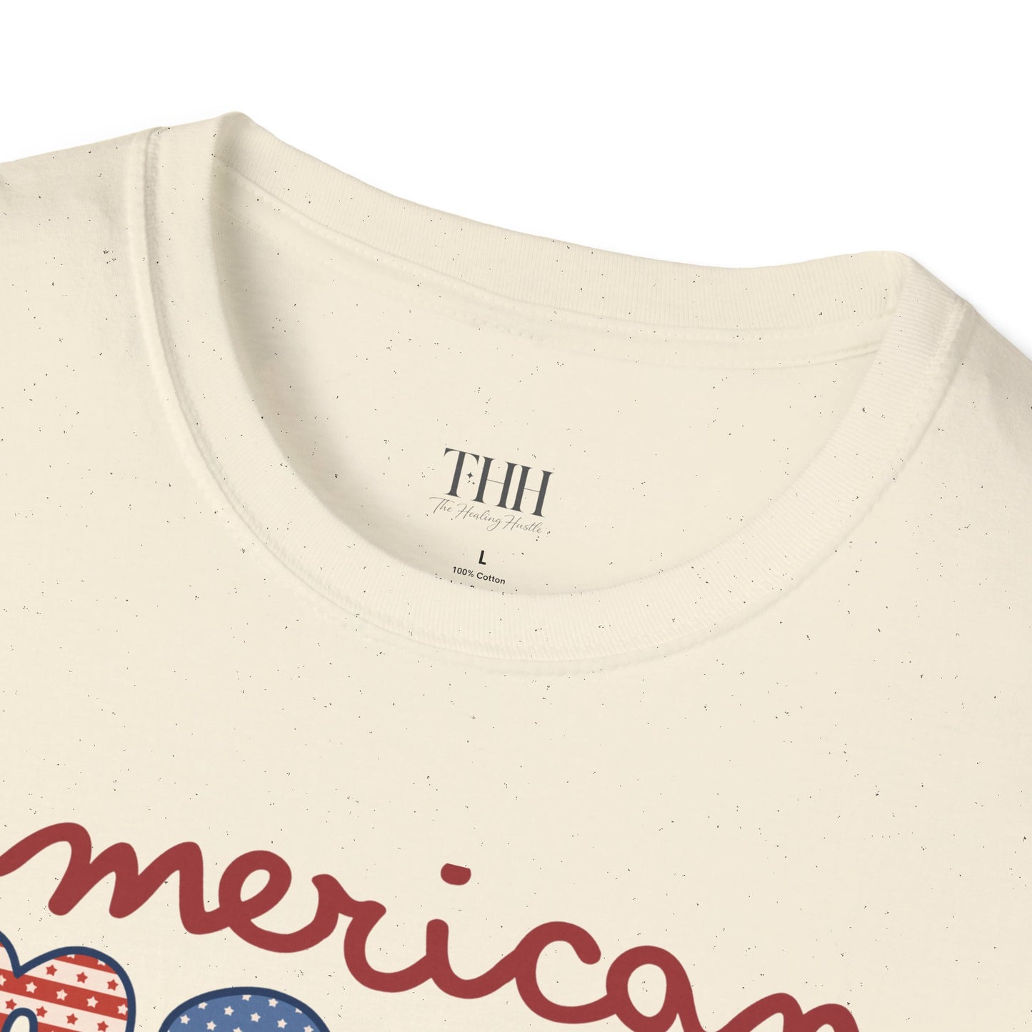 American Mama T-Shirt — Retro Patriotic Mama Tee for 4th of July & Mother's Day