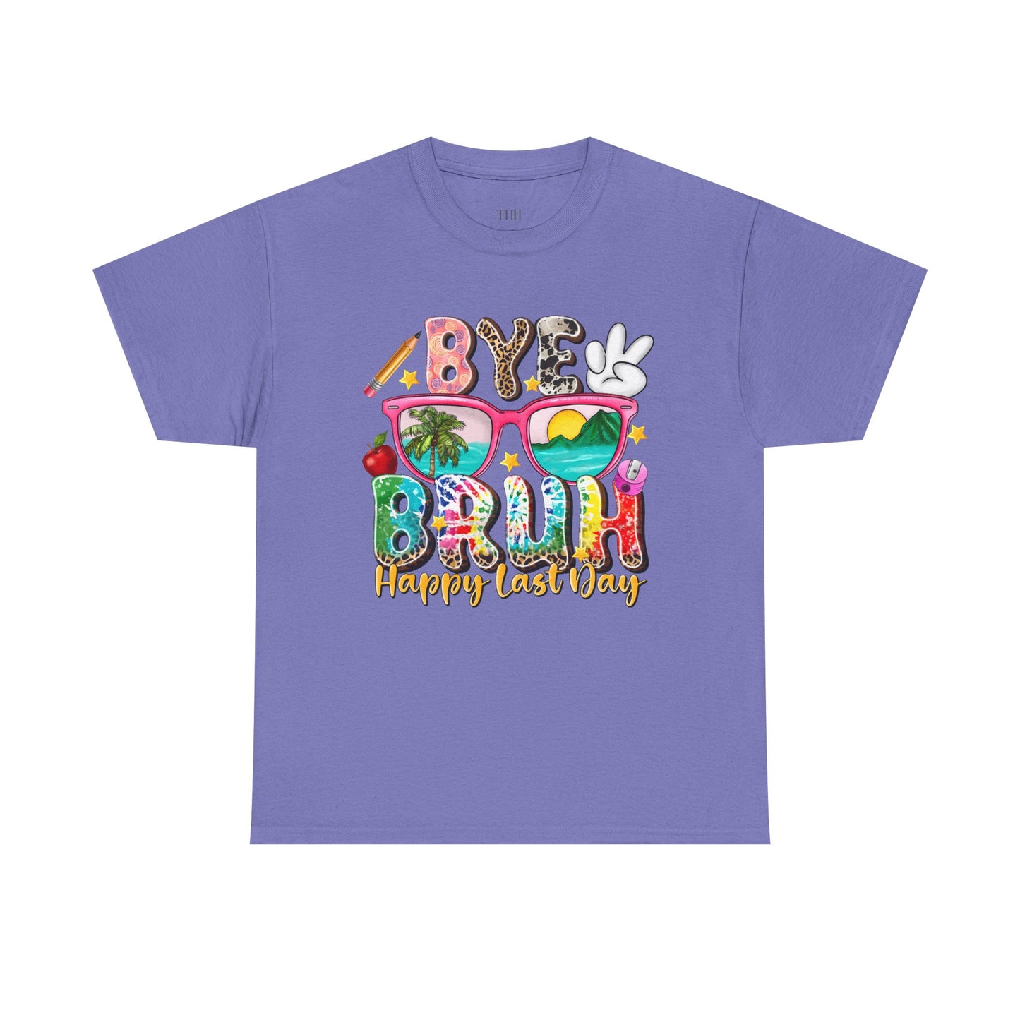 Bye Beach T-Shirt — Happy Last Day Vacation Tee