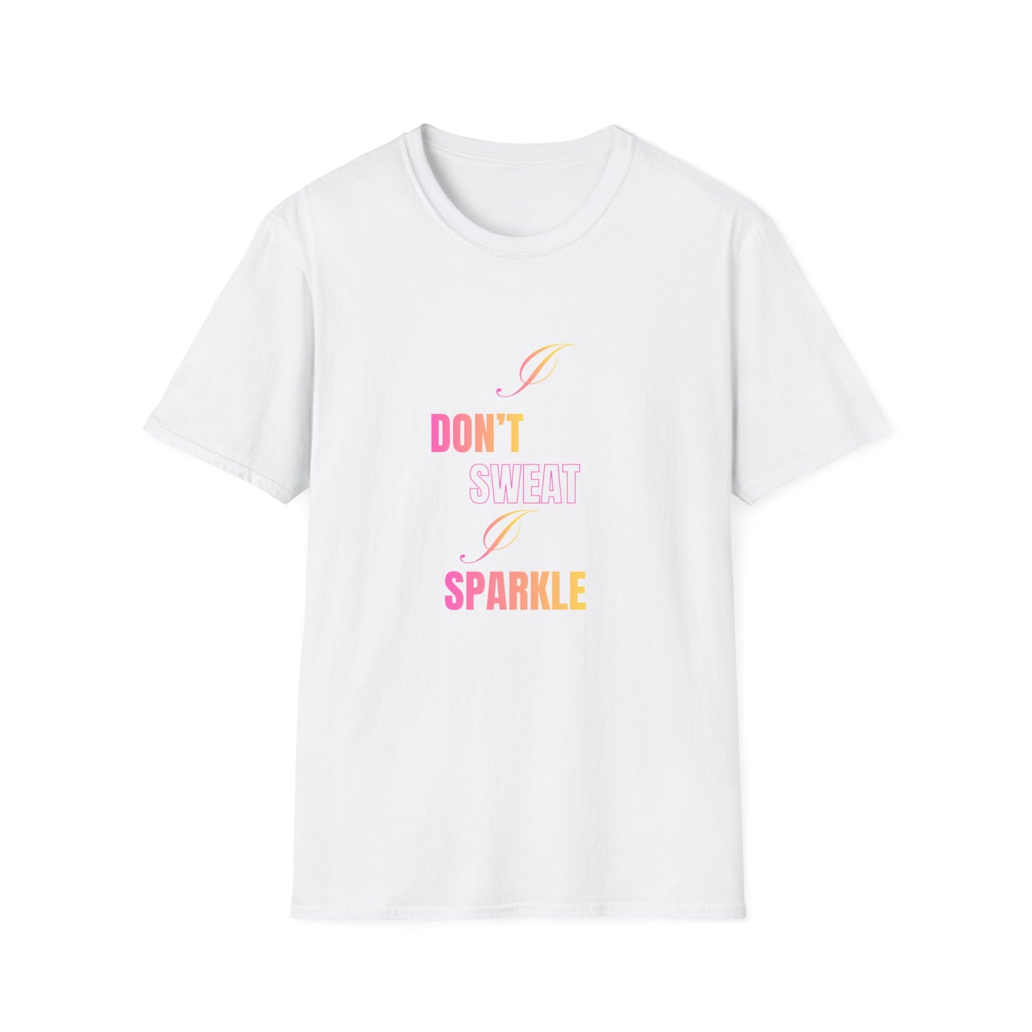 Sparkle While Working Out T-Shirt — The Healing Hustle Collection