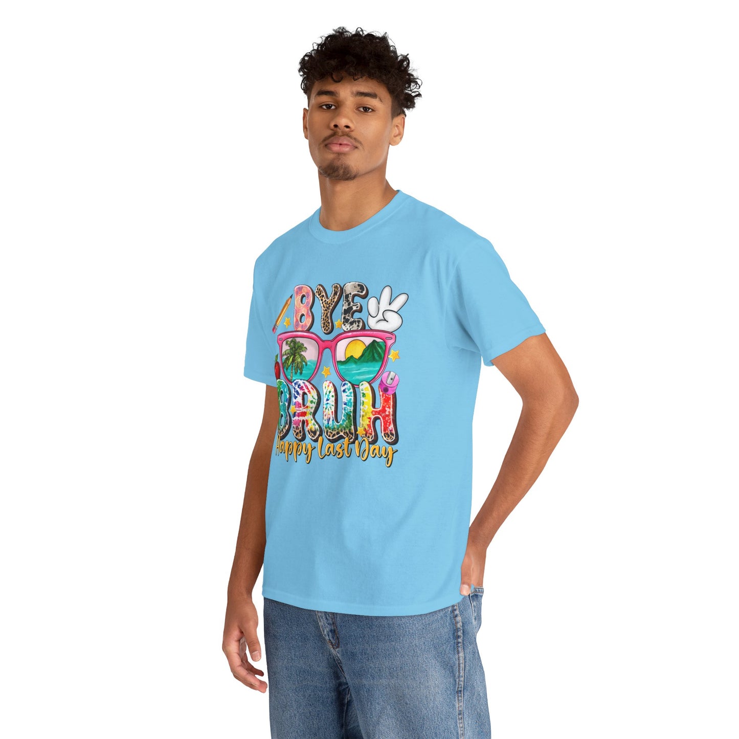 Bye Beach T-Shirt — Happy Last Day Vacation Tee