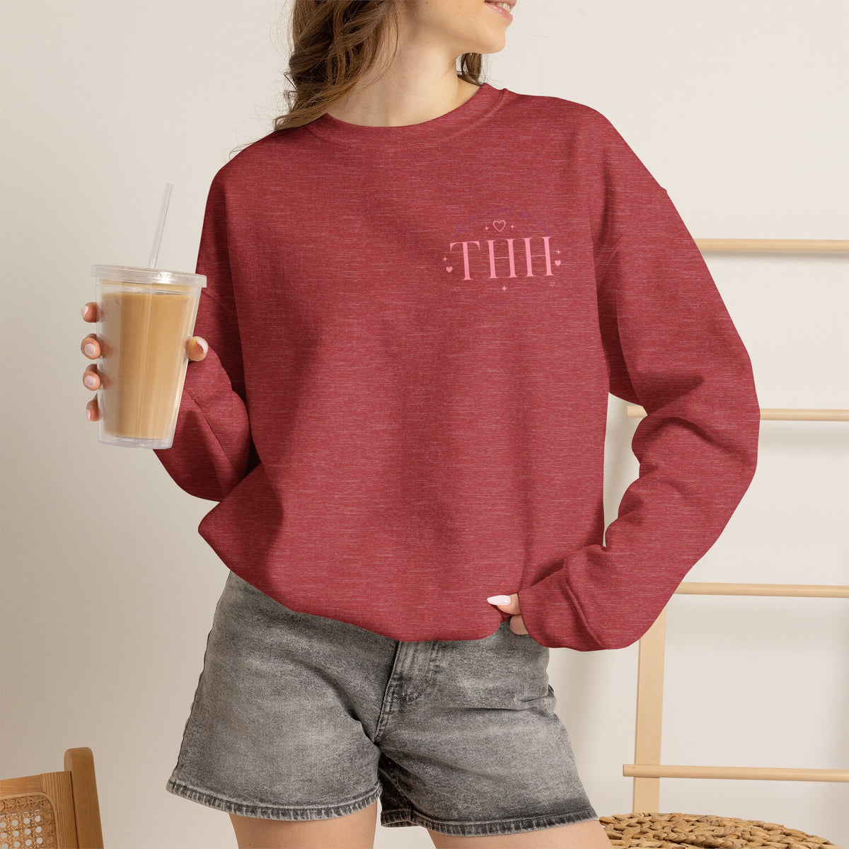 Sleigh the Workout Sweatshirt — Holiday Fitness Crewneck