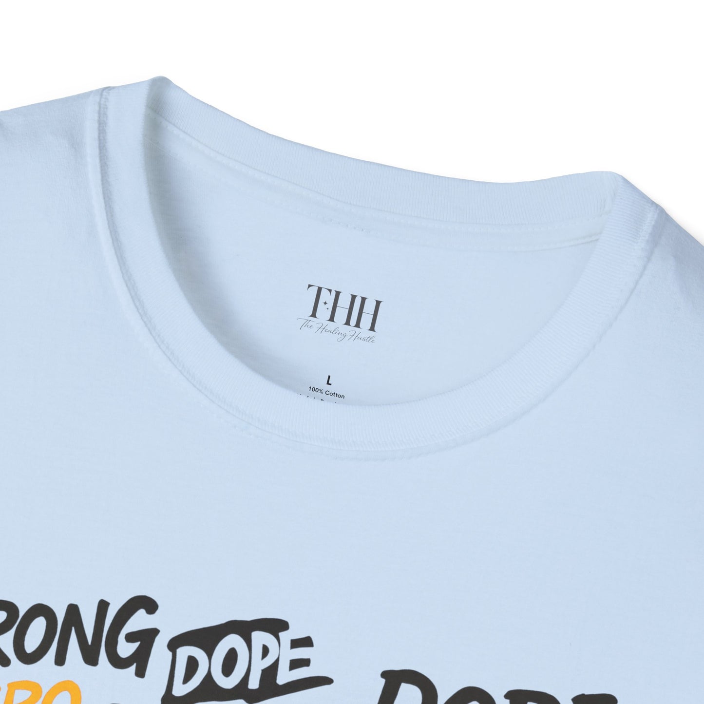 Dad Crown Graphic T-Shirt — "DAD" Comic Style: Strong, Provider, Leader & Man of God