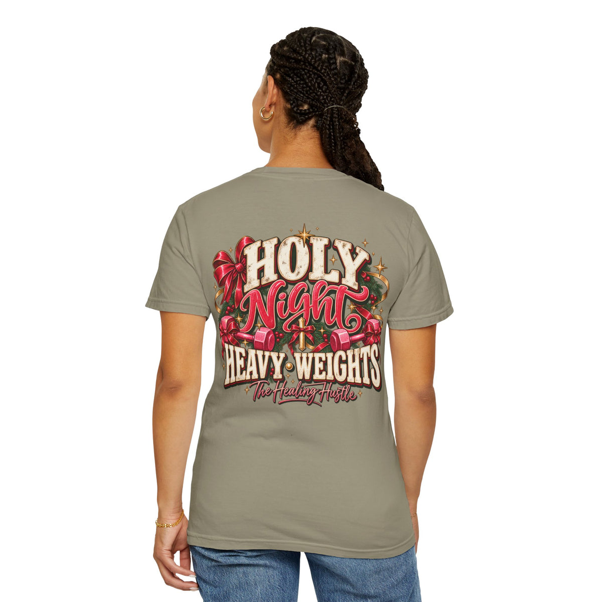 Holy Night Heavyweights Christmas T-Shirt
