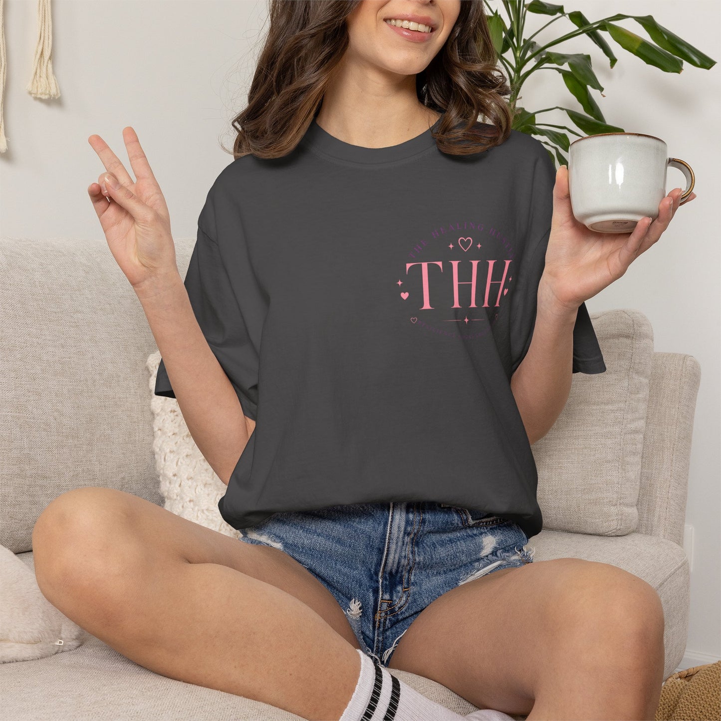 T-Shirt — "Don't Be Moody Grow Ya Booty" Retro Psychedelic Graphic Tee