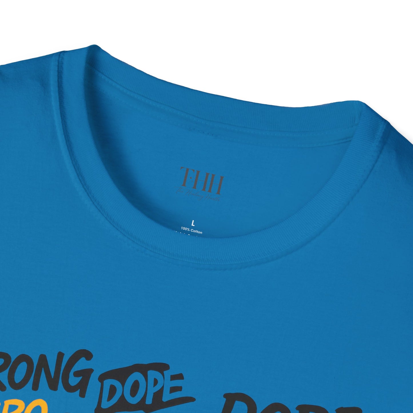 Dad Crown Graphic T-Shirt — "DAD" Comic Style: Strong, Provider, Leader & Man of God
