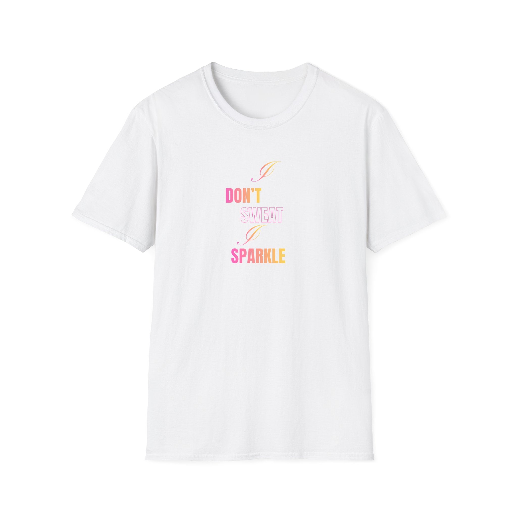 Sparkle While Working Out T-Shirt — The Healing Hustle Collection