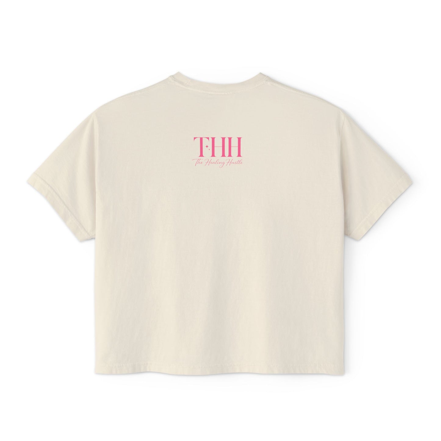 Built Not Bought Women's Boxy Tee — Strength Training Workout Shirt