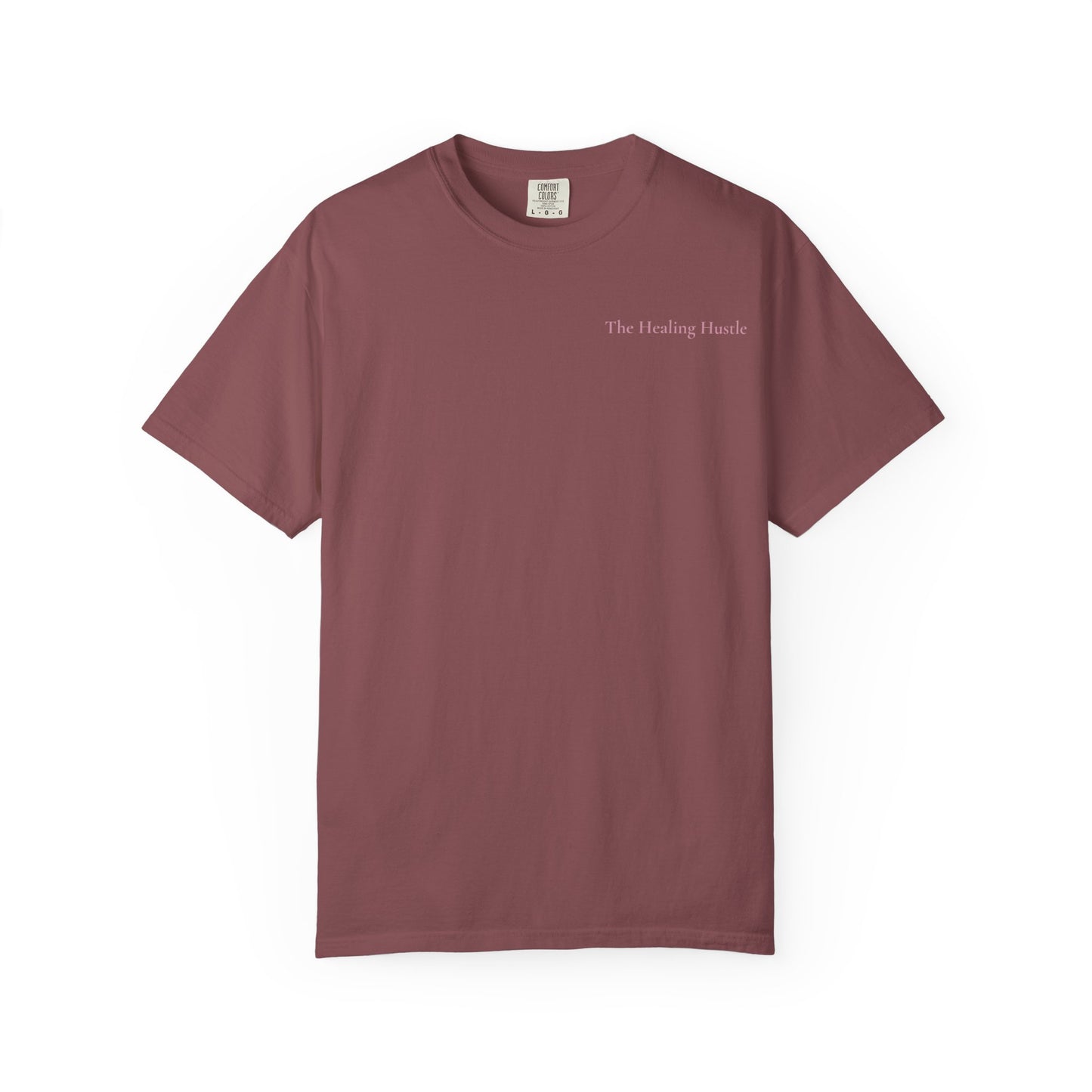 Inspirational Tee — "Some Days I Lifted Weights, Some Days I Lifted Myself" Garment-Dyed T-Shirt