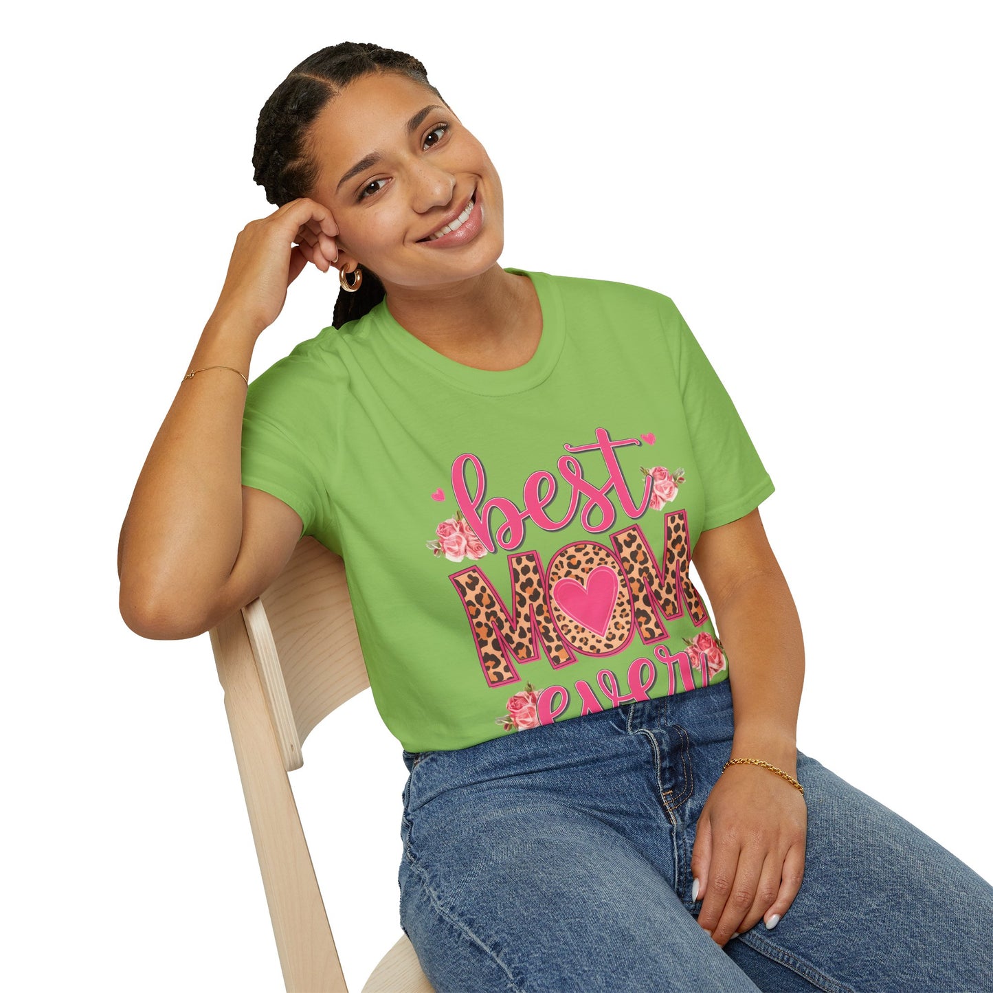 Best Mom Ever Unisex Softstyle T-Shirt | Cute Mother's Day Gift