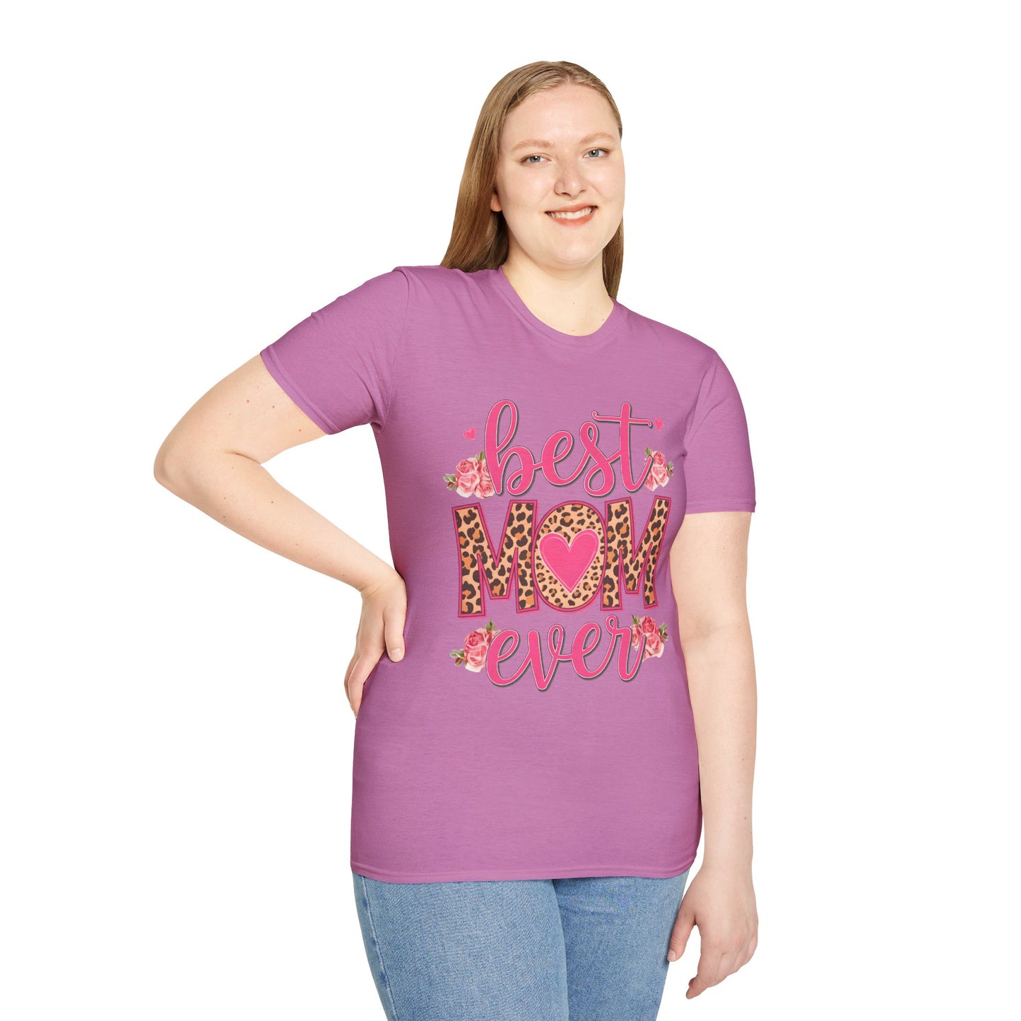 Best Mom Ever Unisex Softstyle T-Shirt | Cute Mother's Day Gift