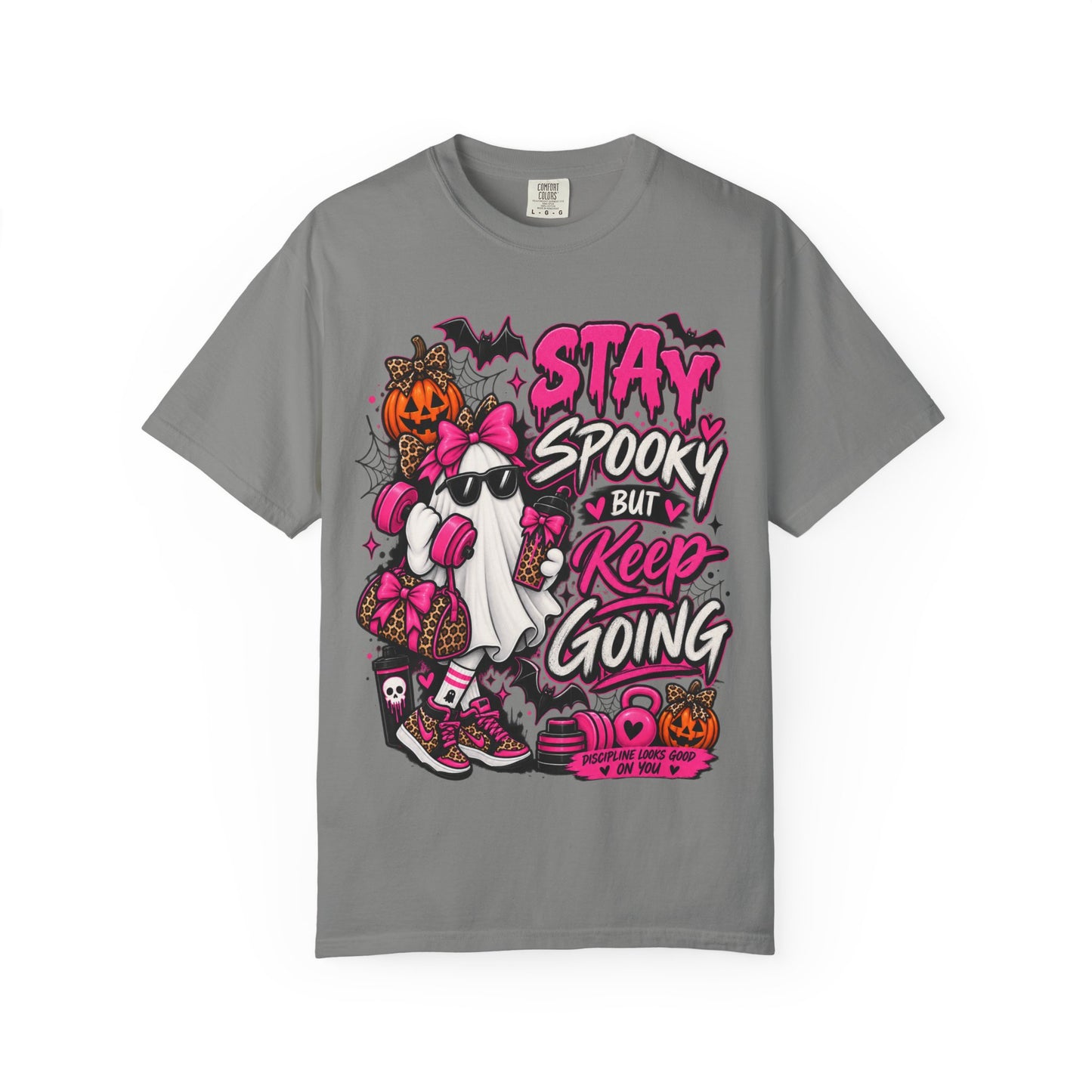 Stay Spooky But Keep Going Graphic T-Shirt