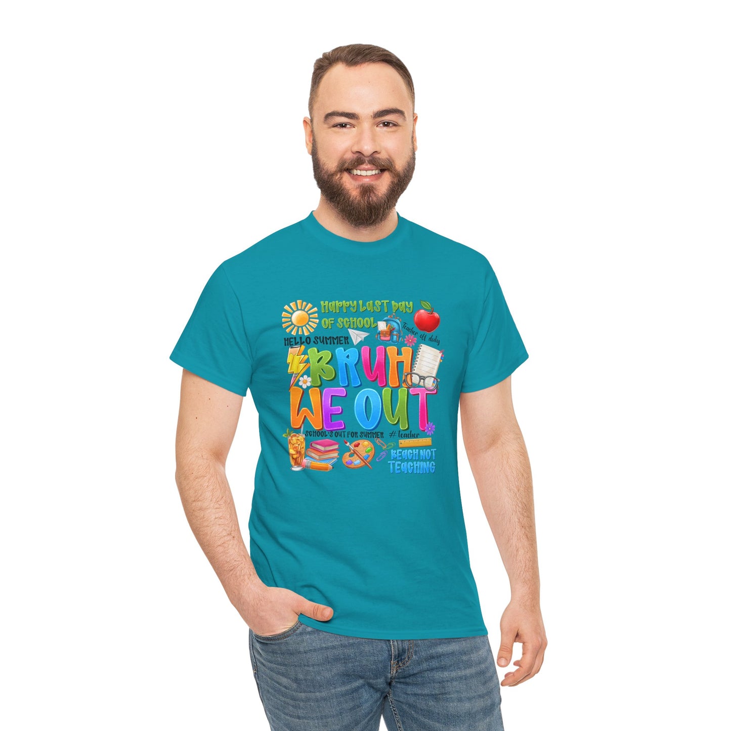 Bruh  We Out Tee — Funny School Teacher Shirt