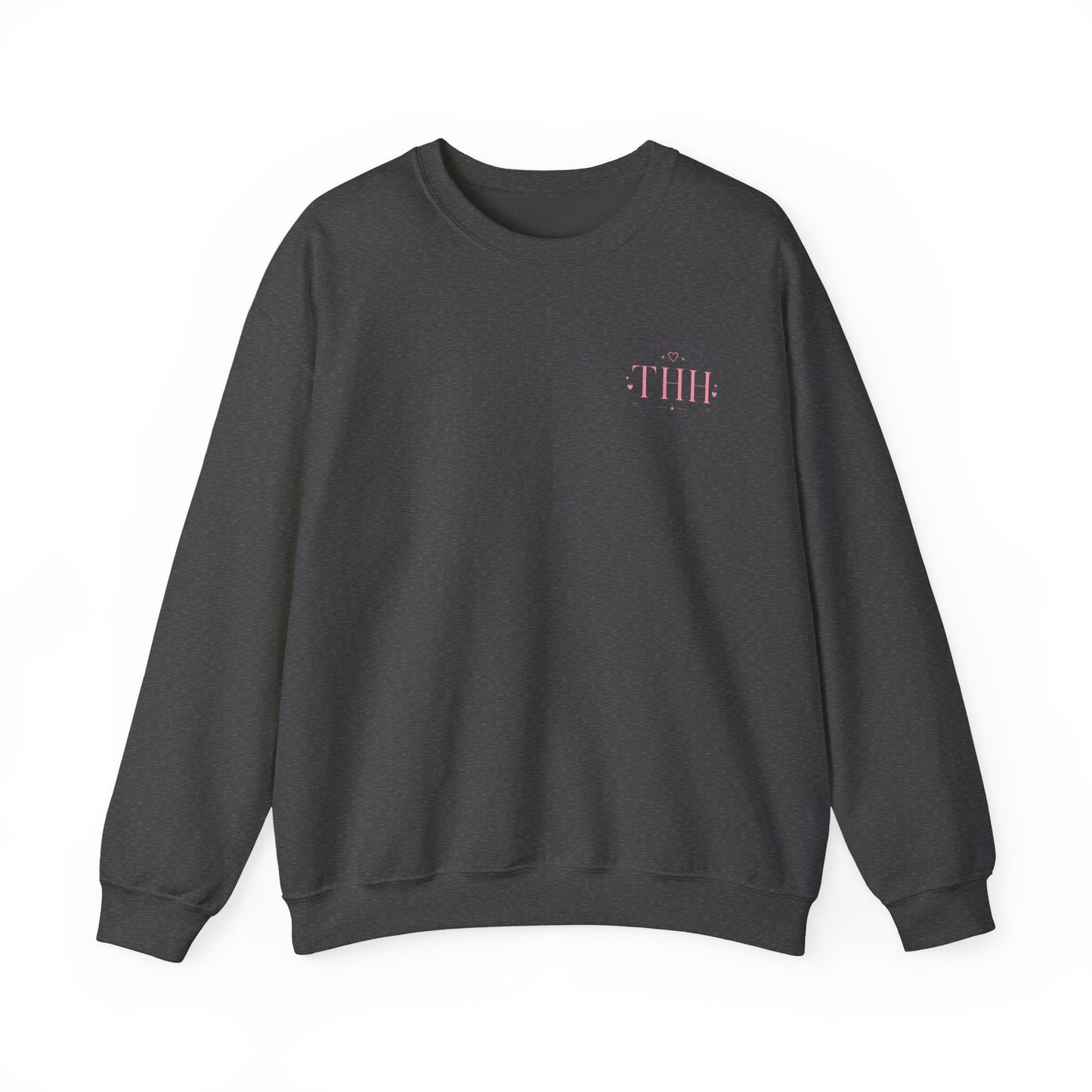 Crewneck Sweatshirt — "Stay Scary, Lift Heavy, Chase Goals" Halloween Gym Graphic