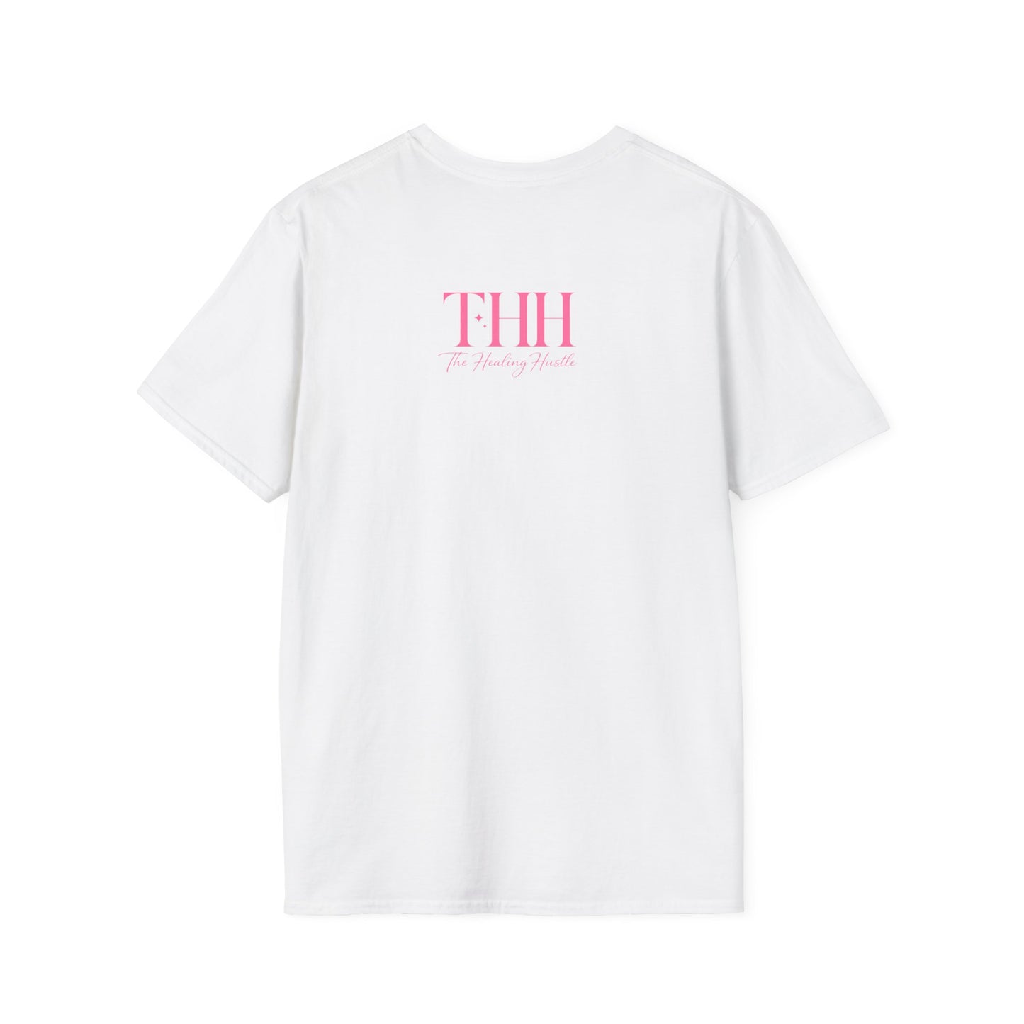 Muscle Mommy T-Shirt — Cute Fitness Mom Tee (Pastel Pink & Teal)