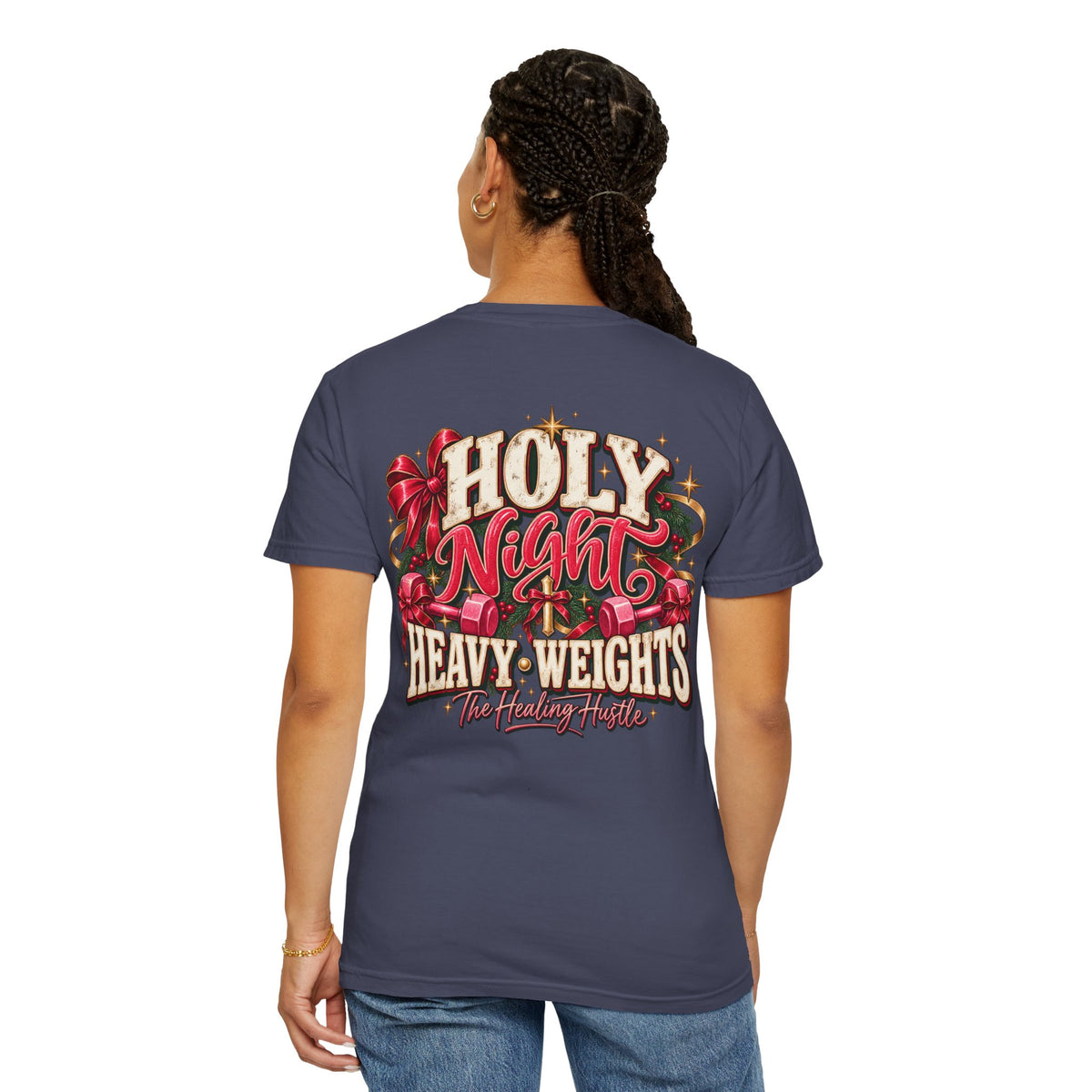 Holy Night Heavyweights Christmas T-Shirt