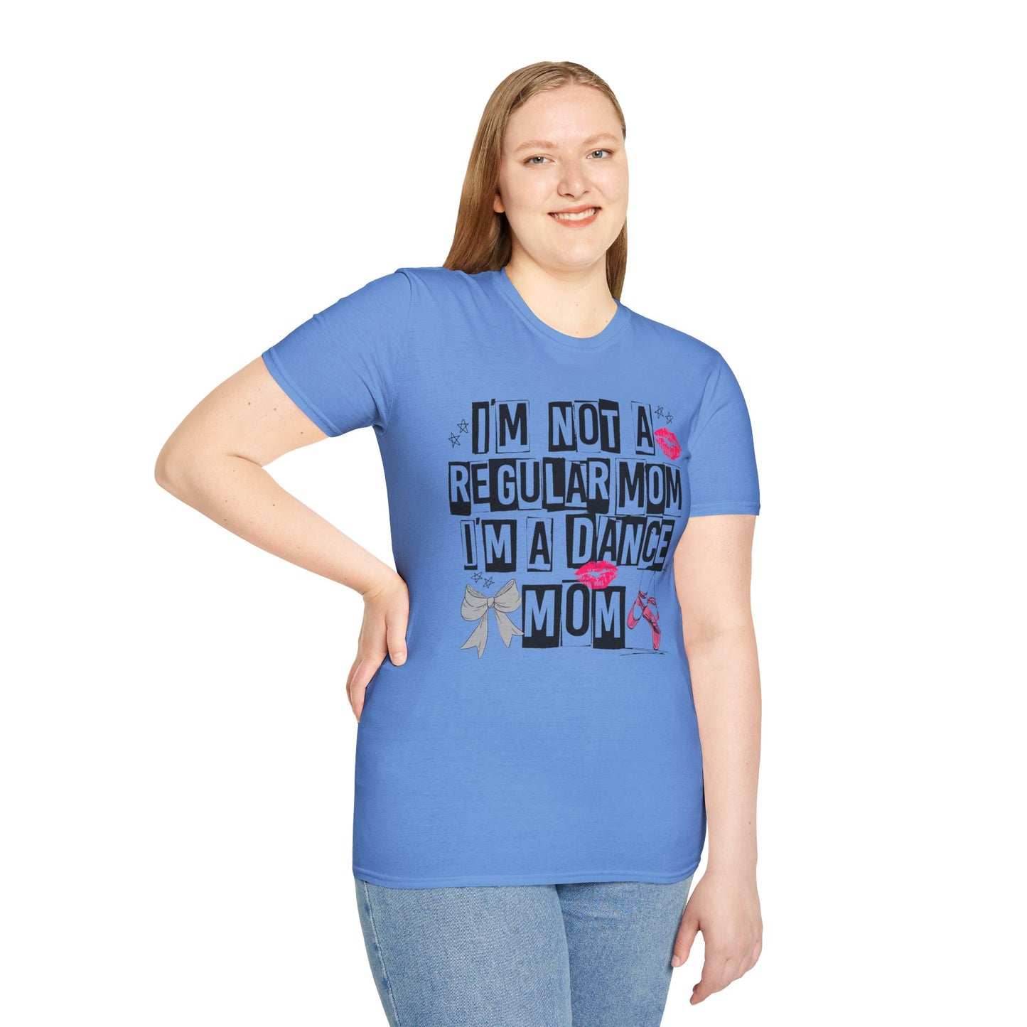 Dance Mom T-Shirt — "I'm Not a Regular Mom I'm a Dance Mom" Graphic Tee