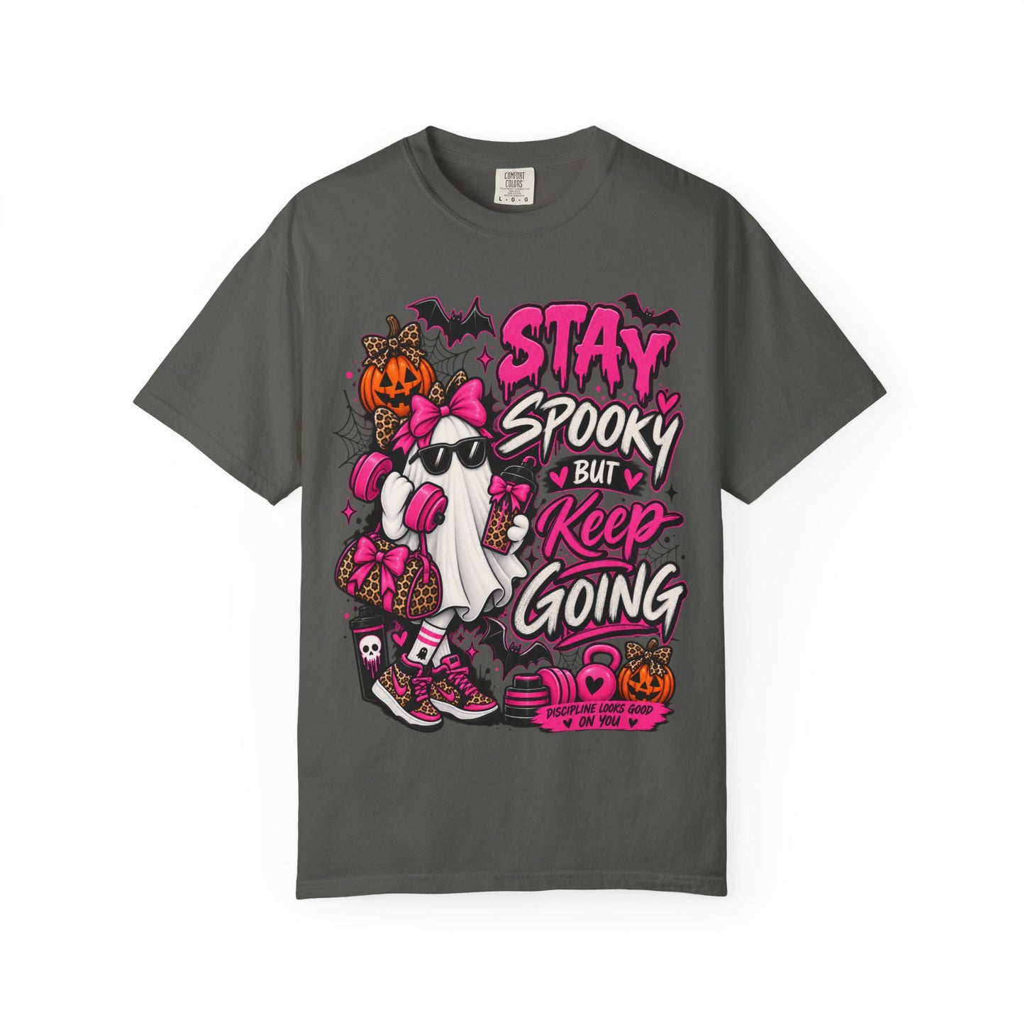 Stay Spooky But Keep Going Graphic T-Shirt