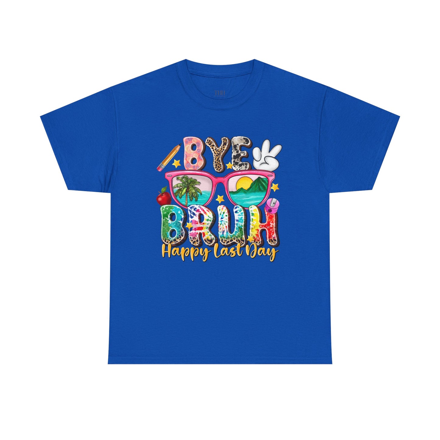 Bye Beach T-Shirt — Happy Last Day Vacation Tee