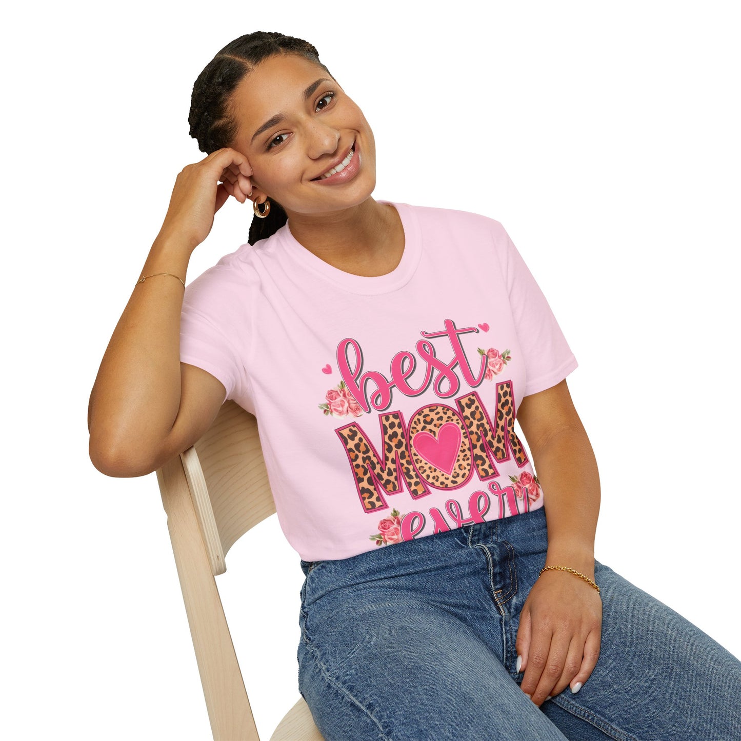 Best Mom Ever Unisex Softstyle T-Shirt | Cute Mother's Day Gift