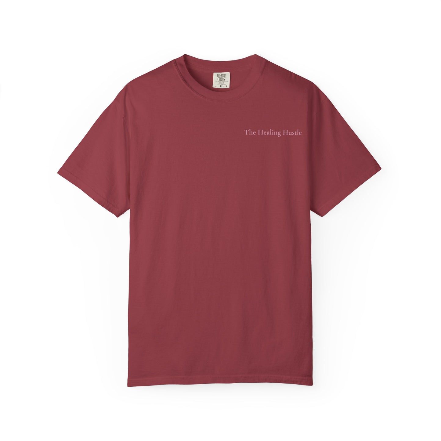 Inspirational Tee — "Some Days I Lifted Weights, Some Days I Lifted Myself" Garment-Dyed T-Shirt