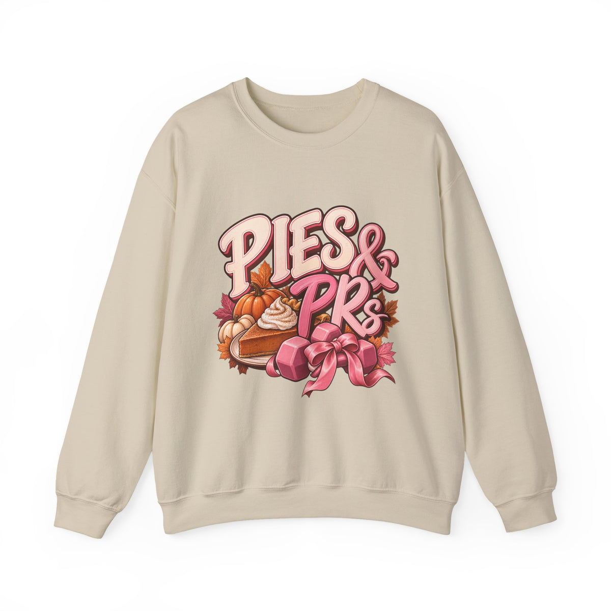 Sweatshirt — "Pies & PRs" Fall Pie Baking Graphic Crewneck