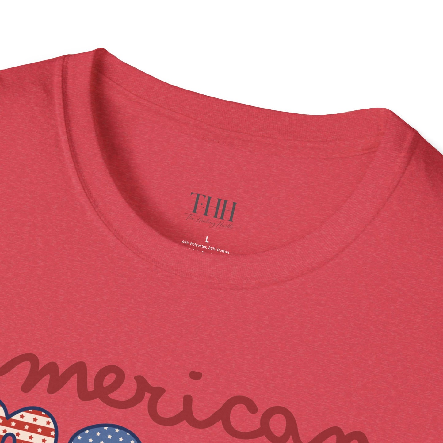 American Mama T-Shirt — Retro Patriotic Mama Tee for 4th of July & Mother's Day