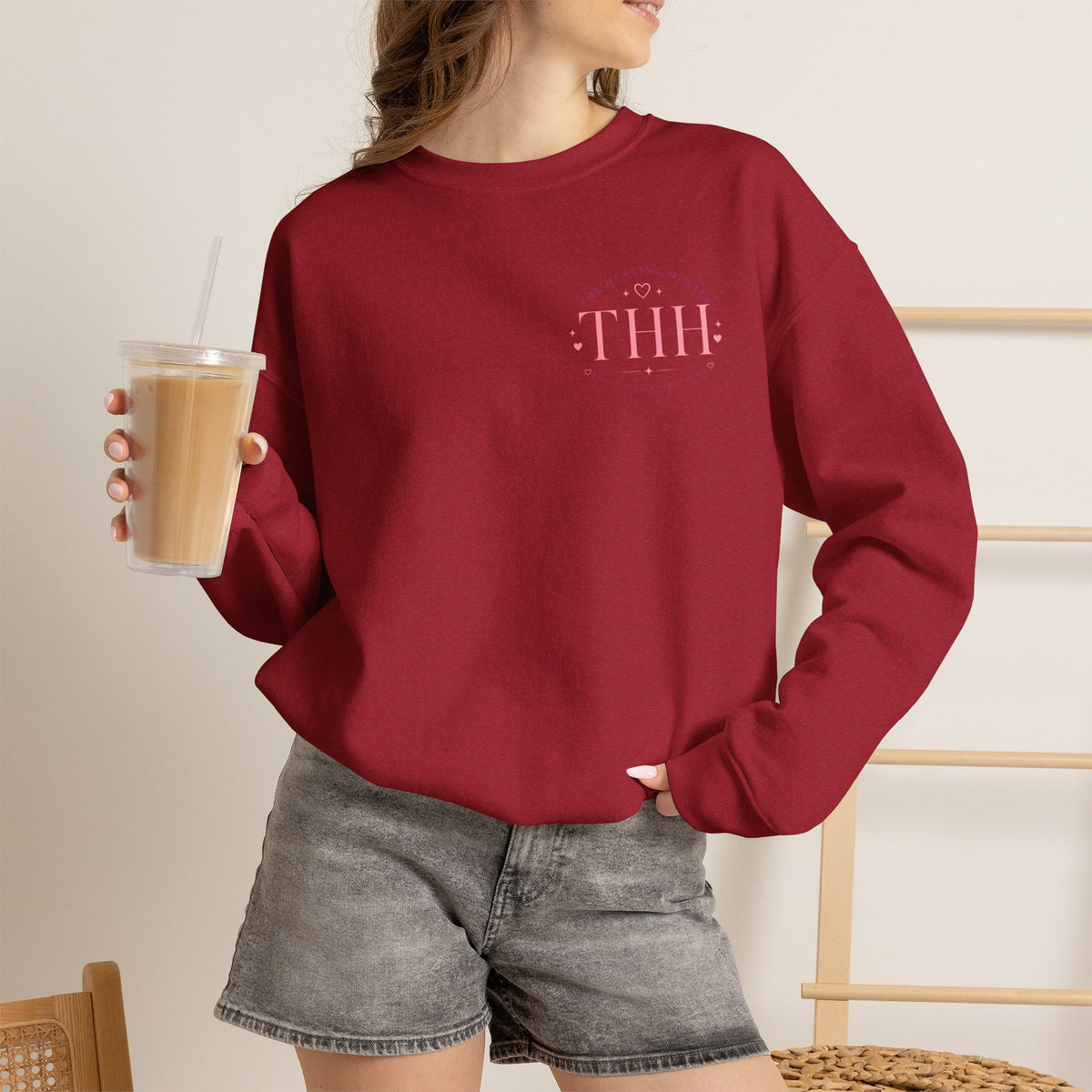 Sleigh the Workout Sweatshirt — Holiday Fitness Crewneck