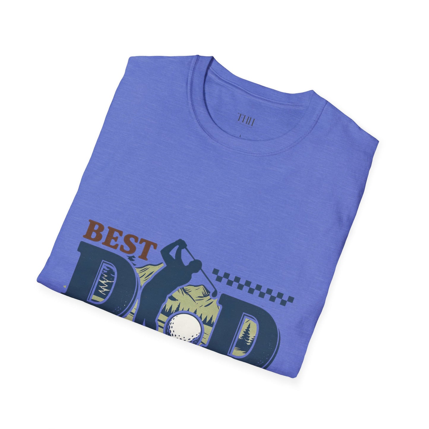 Best Dad By Par Golf T-Shirt — Funny Father's Day Golfing Tee