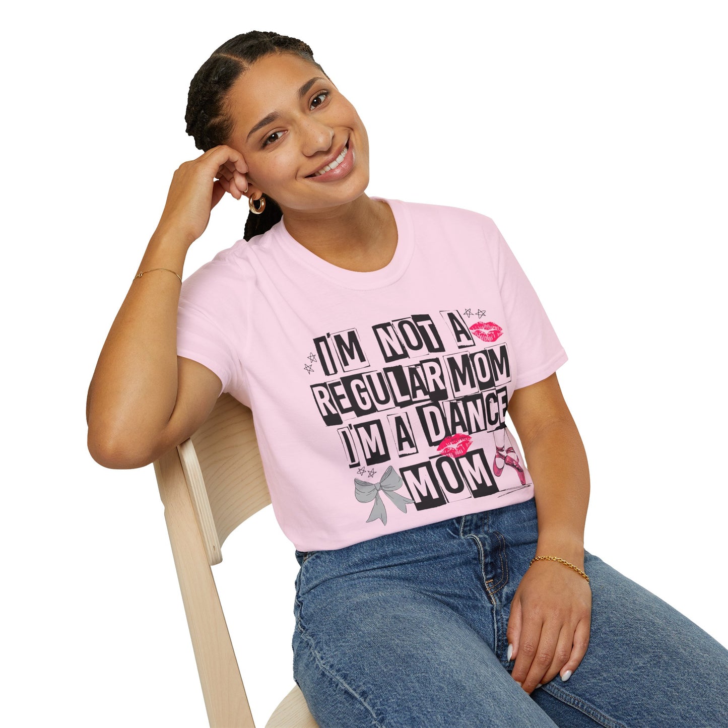 Dance Mom T-Shirt — "I'm Not a Regular Mom I'm a Dance Mom" Graphic Tee