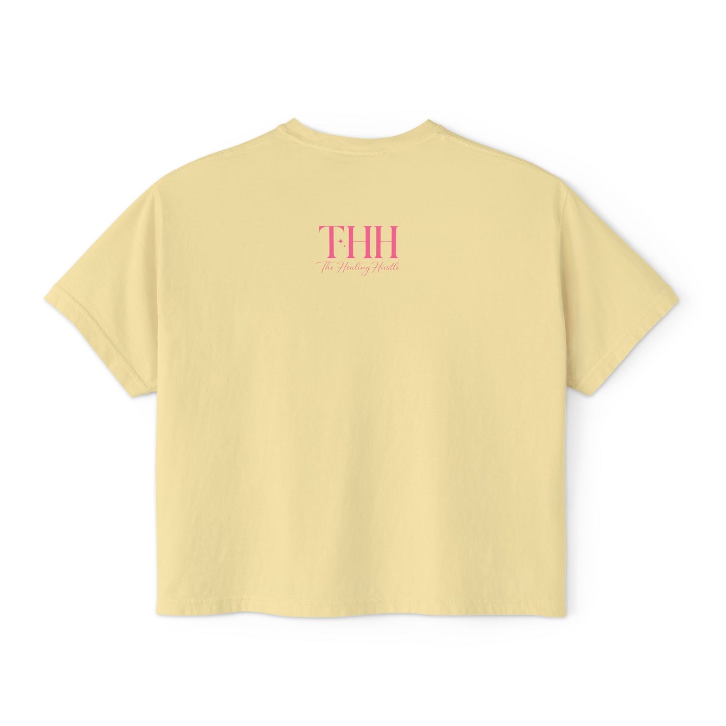 Built Not Bought Women's Boxy Tee — Strength Training Workout Shirt