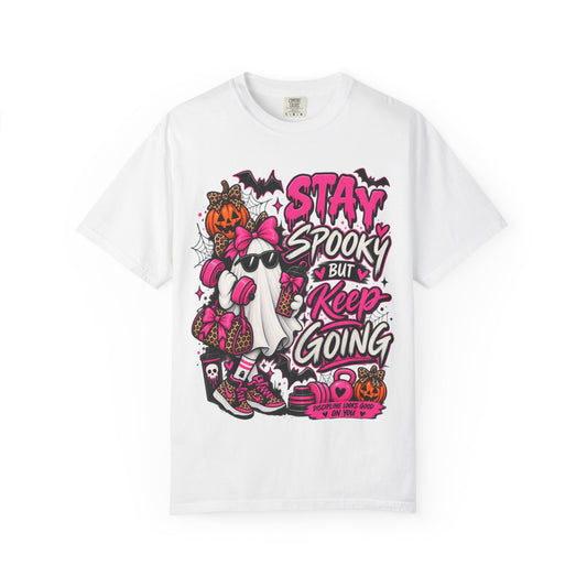 Stay Spooky But Keep Going Graphic T-Shirt