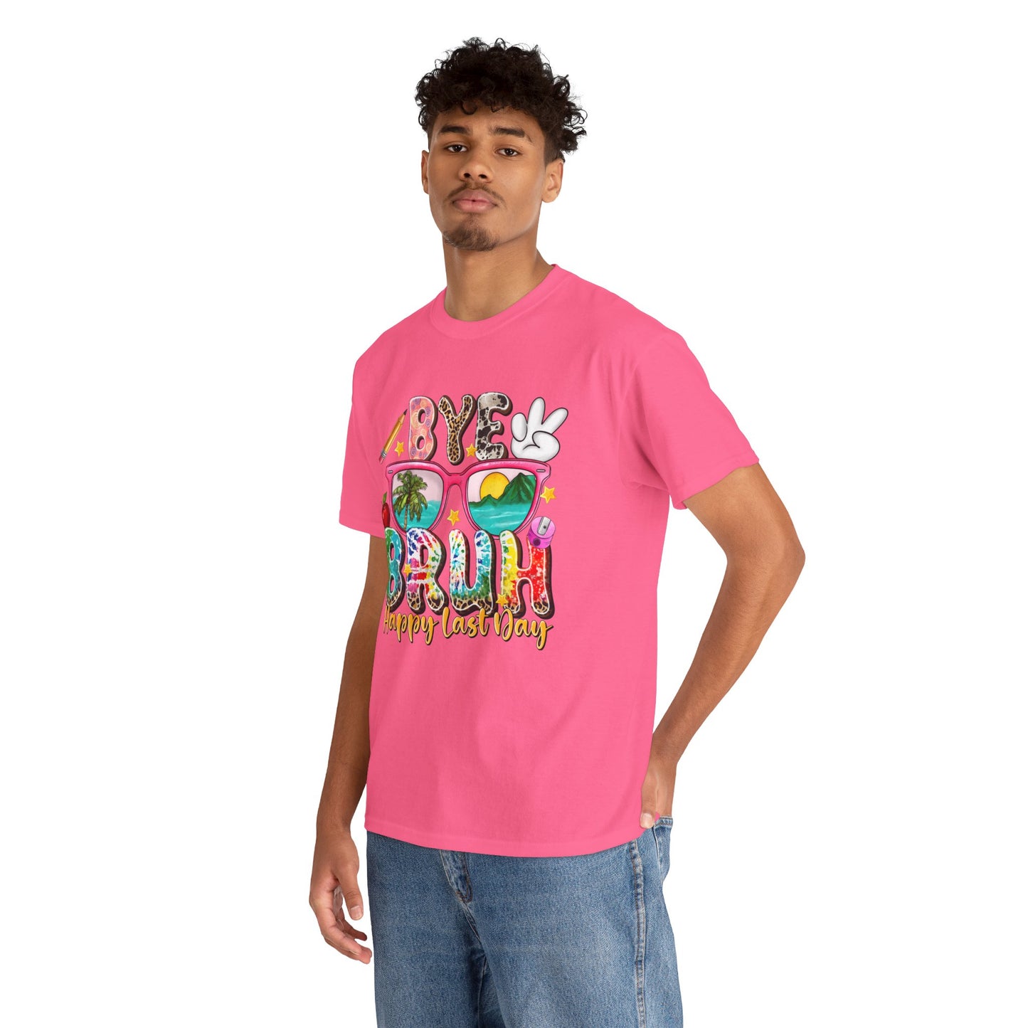 Bye Beach T-Shirt — Happy Last Day Vacation Tee