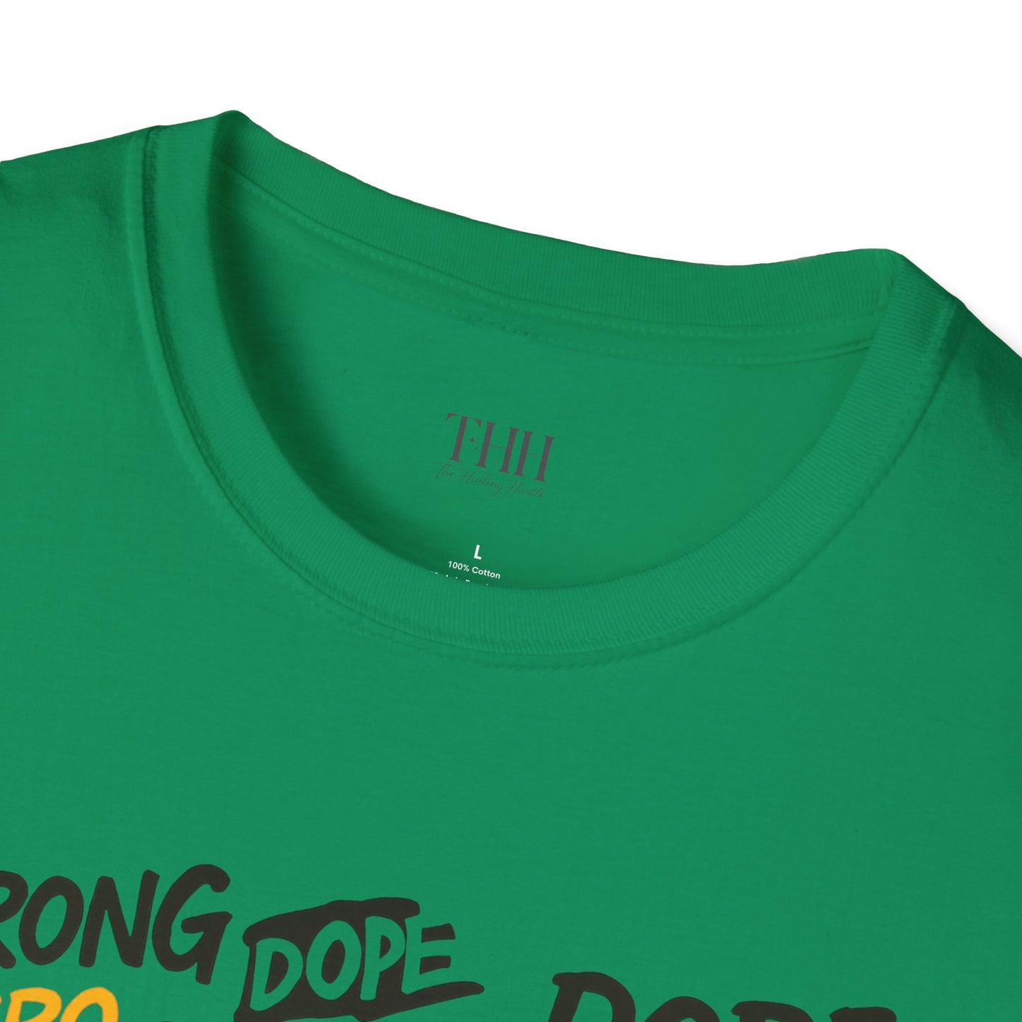 Dad Crown Graphic T-Shirt — "DAD" Comic Style: Strong, Provider, Leader & Man of God