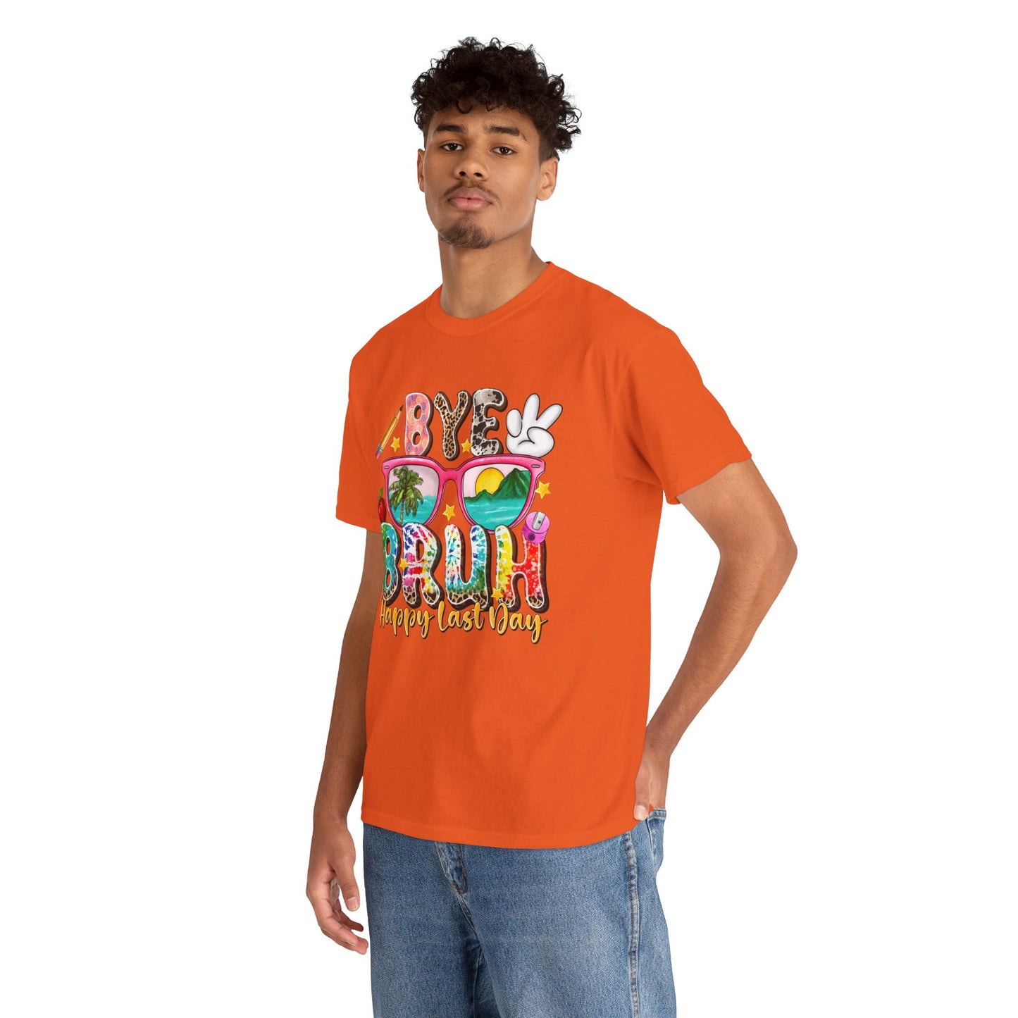 Bye Beach T-Shirt — Happy Last Day Vacation Tee