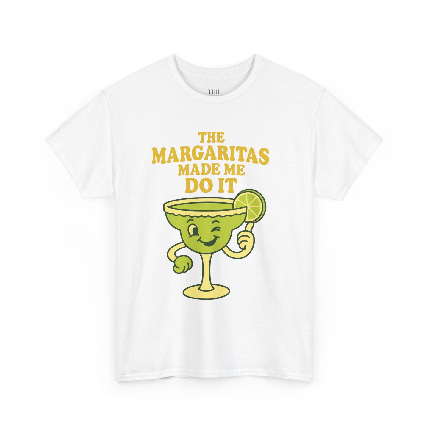 Margarita Graphic Tee — "The Margaritas Made Me Do It" Funny Cocktail Shirt