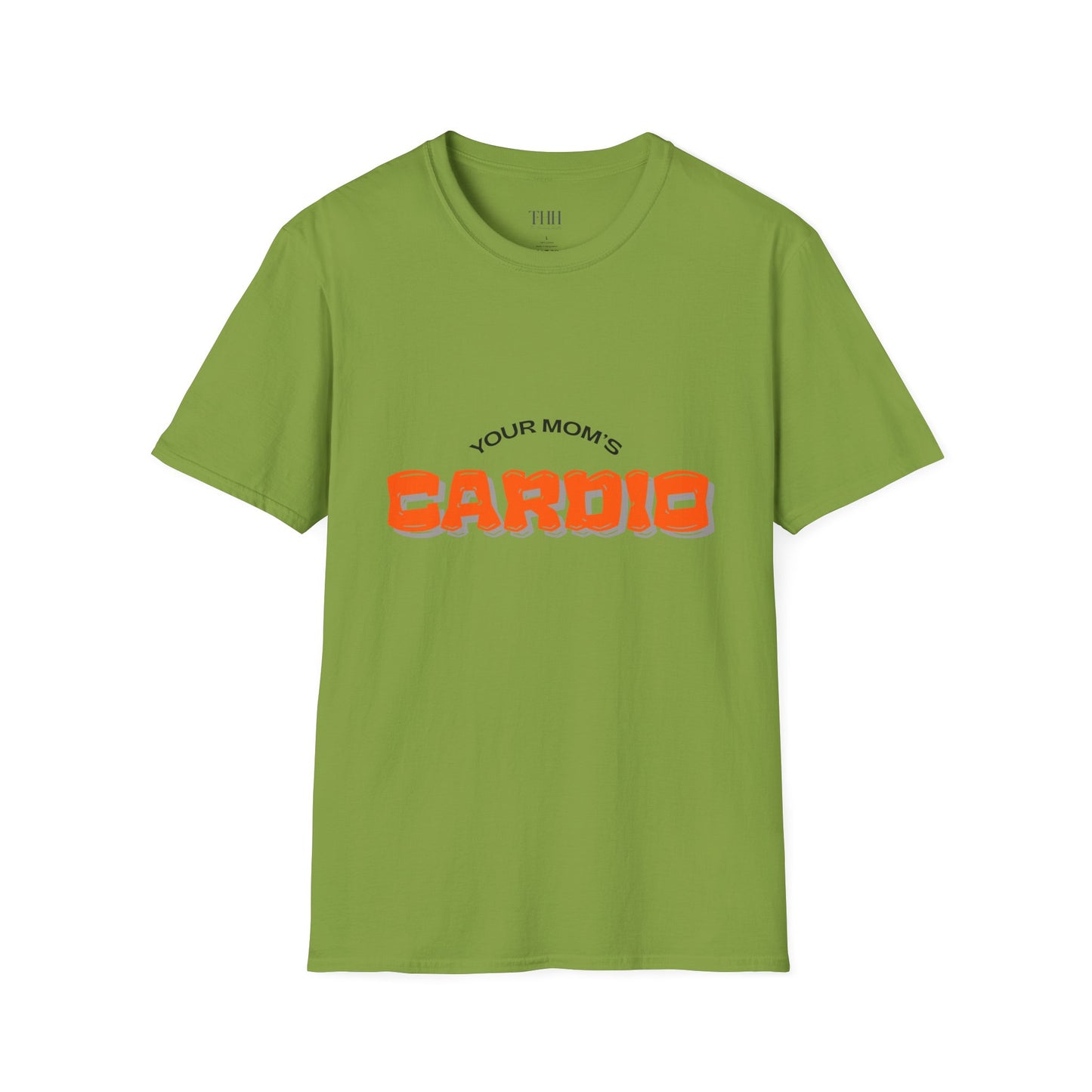 T‑Shirt — "Your Mom's Cardio" Funny Gym Tee